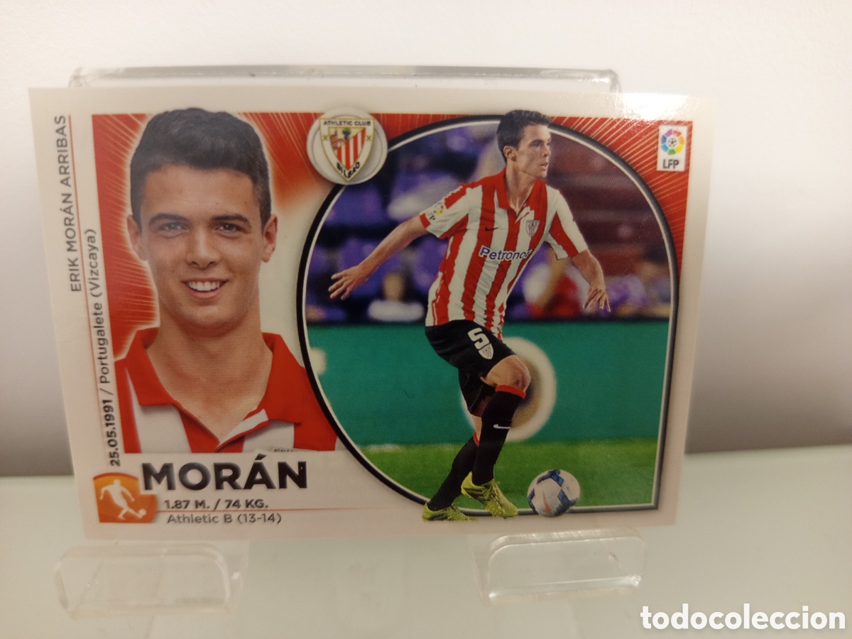 Fu&szlig;ball-Sticker: ❇️ CROMO ⚽ MOR&Aacute;N ATHLETIC DE BILBAO 14 15 2014 2015 ESTE PANINI SIN PEGAR ❇️