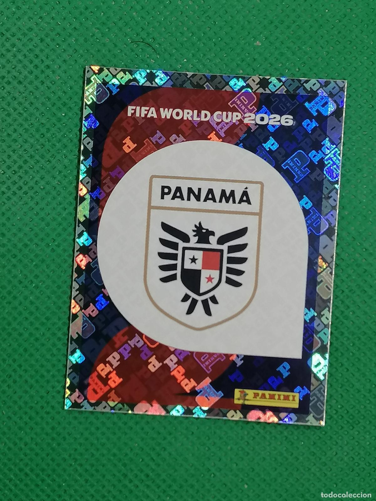 Cromos de F&uacute;tbol: PAN 1 PAN1 ESCUDO PANAMA ⚽ PANINI FIFA MUNDIAL WORLD CUP 26 2026 STICKER ⚽
