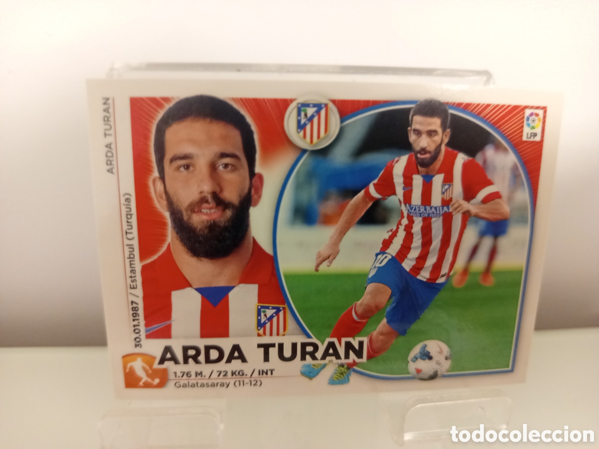 Cromos de F&uacute;tbol: ❇️ CROMO ⚽ ARDA TURAN ATL&Eacute;TICO DE MADRID 14 15 2014 2015 ESTE PANINI SIN PEGAR ❇️