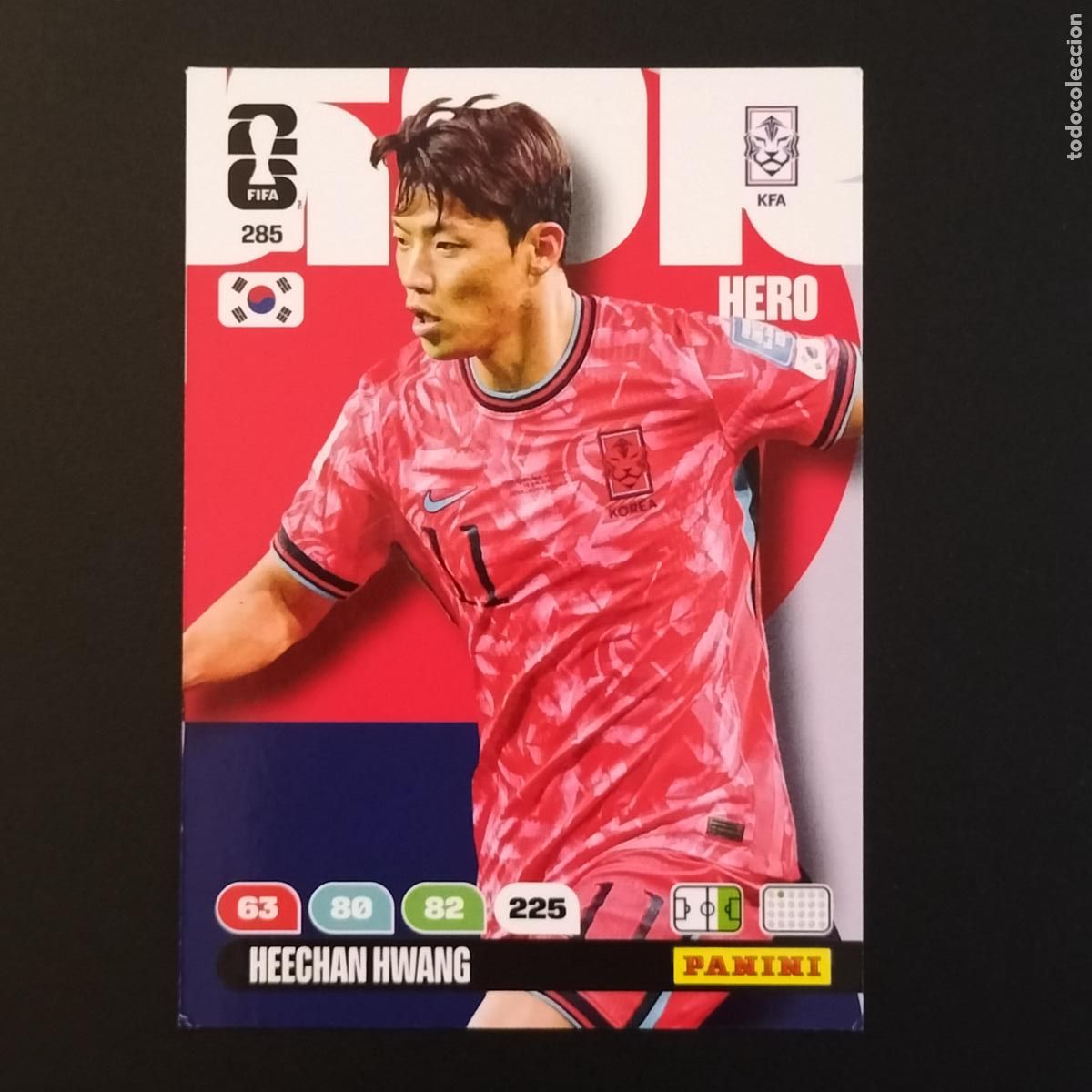 Cromos de F&uacute;tbol: 285 HEECHAN HWANG COREA DEL SUR CROMOS ADRENALYN XL MUNDIAL 26 2026 FIFA WORLD CUP PANINI