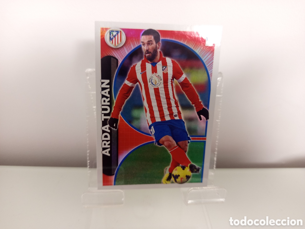 Cromos de F&uacute;tbol: ❇️ CROMO ⚽ ARDA TURAN ATL&Eacute;TICO DE MADRID 14 15 2014 2015 ESTE PANINI SIN PEGAR ❇️