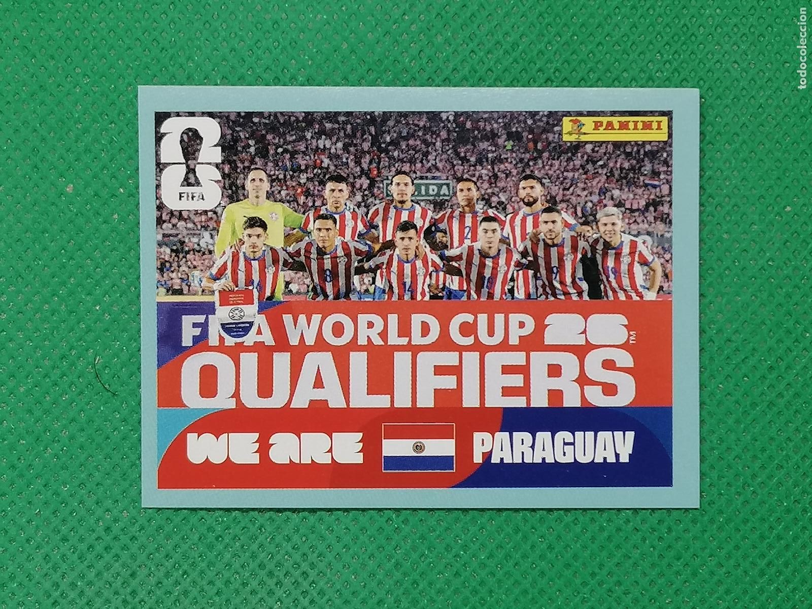 Cromos de F&uacute;tbol: PAR 13 PAR13 PLANTILLA PARAGUAY ⚽ PANINI FIFA MUNDIAL WORLD CUP 26 2026 STICKER ⚽