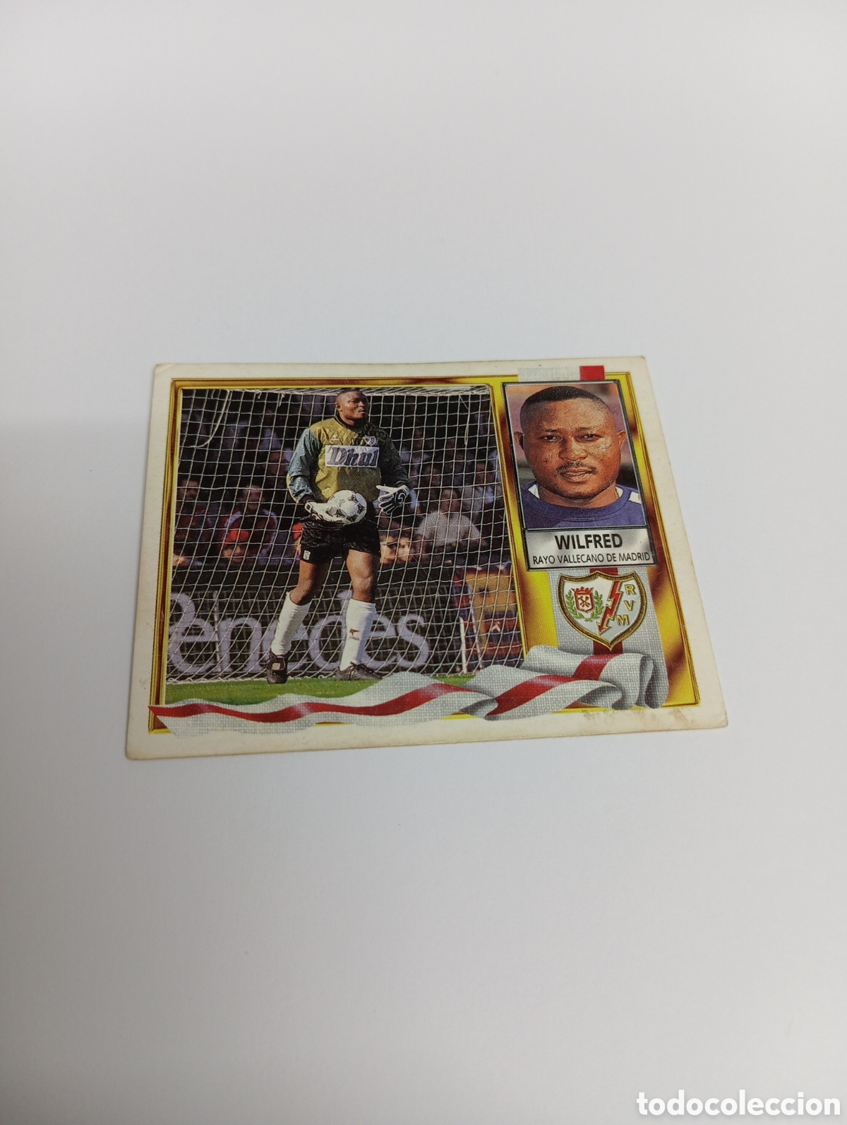 Cromos de F&uacute;tbol: WILFRED Rayo Vallecano Liga Este 1995 1996 NUEVO SIN PEGAR PANINI 95 96