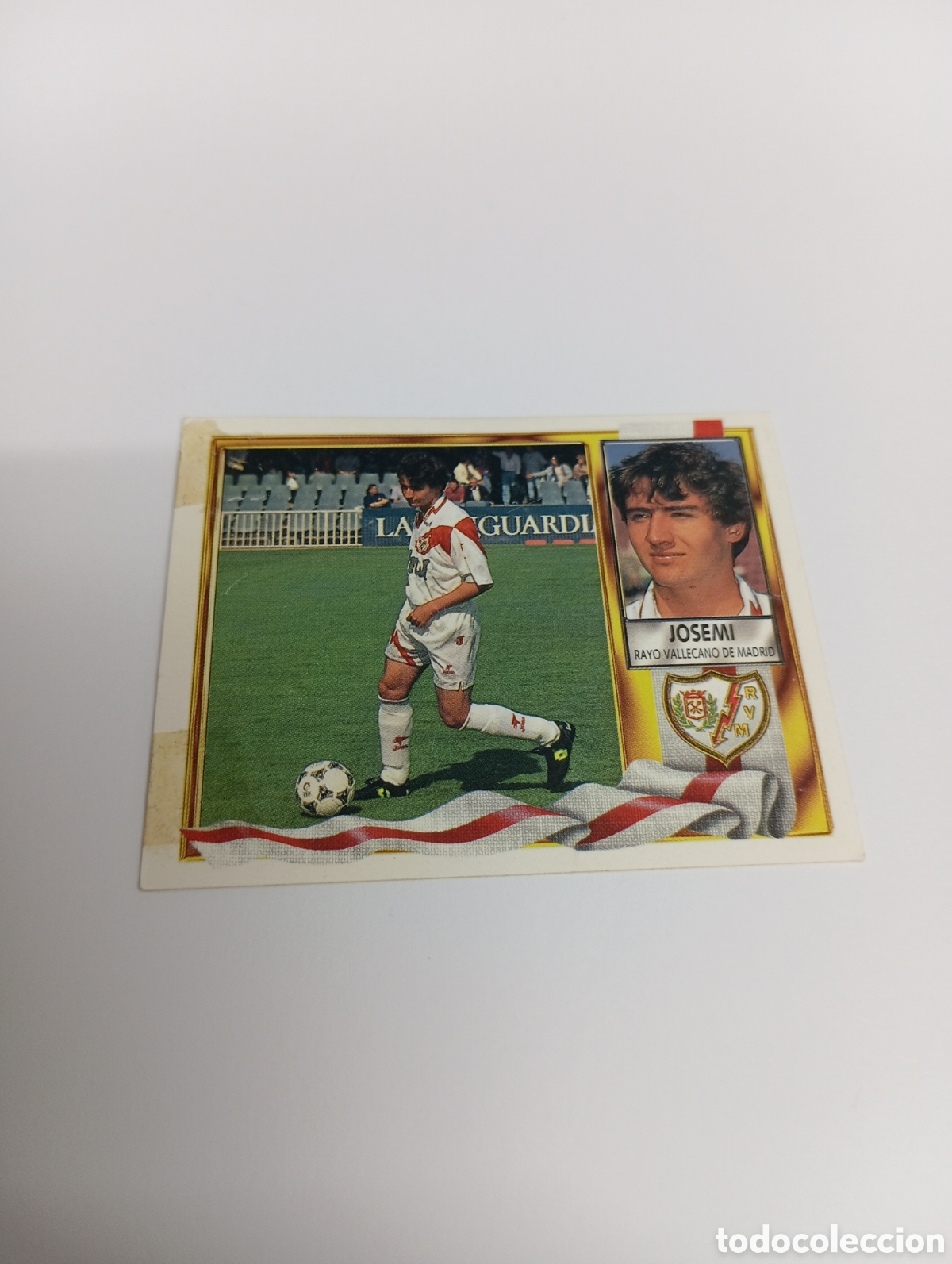 Cromos de F&uacute;tbol: JOSEMI Rayo Vallecano Liga Este 1995 1996 NUEVO SIN PEGAR PANINI 95 96