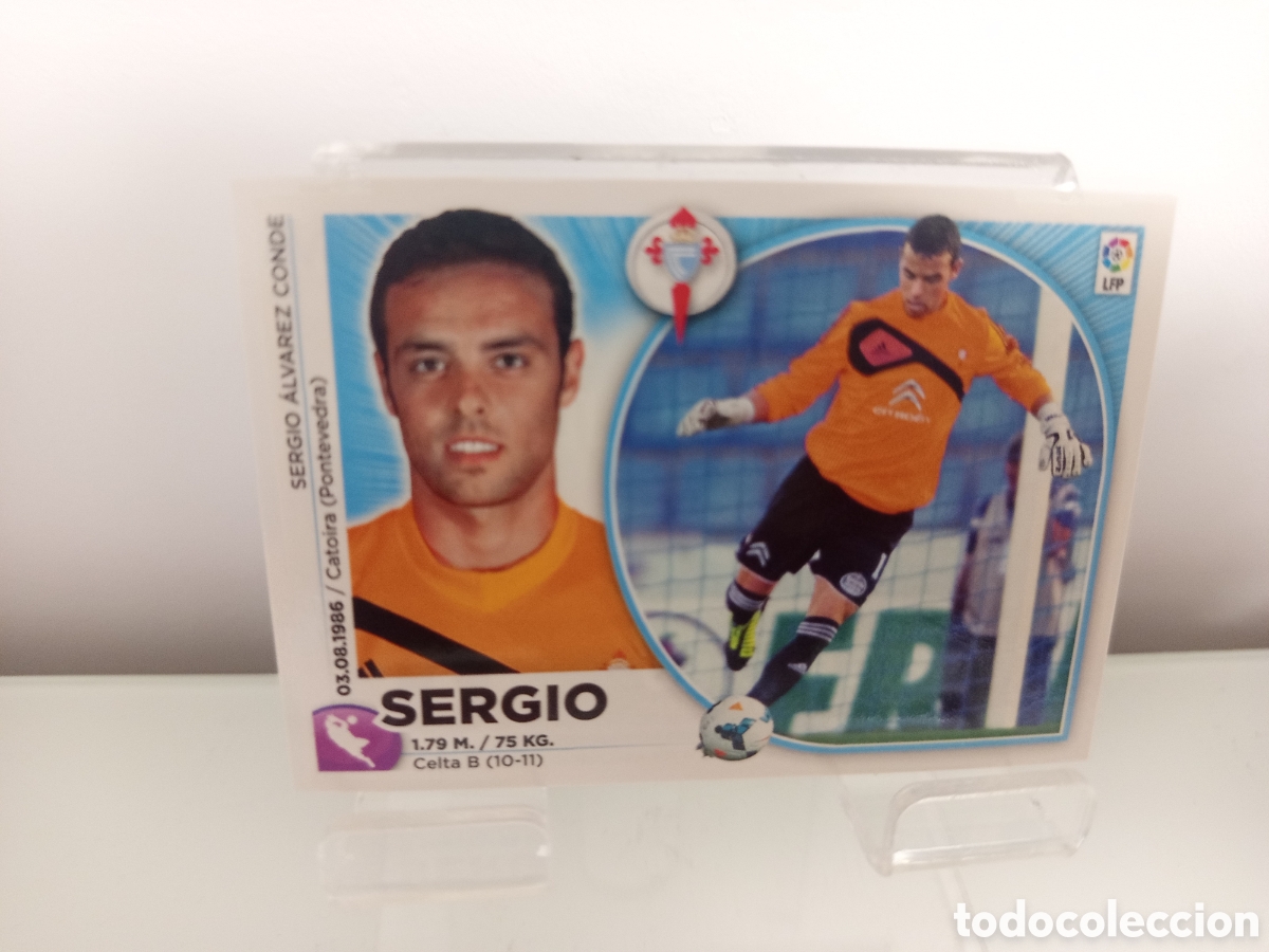 Cromos de F&uacute;tbol: ❇️ CROMO ⚽ SERGIO CELTA DE VIGO 14 15 2014 2015 ESTE PANINI SIN PEGAR ❇️
