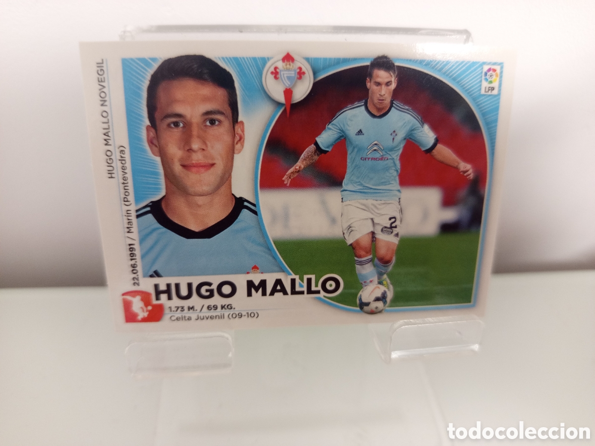 Cromos de F&uacute;tbol: ❇️ CROMO ⚽ HUGO MALLO CELTA DE VIGO 14 15 2014 2015 ESTE PANINI SIN PEGAR ❇️