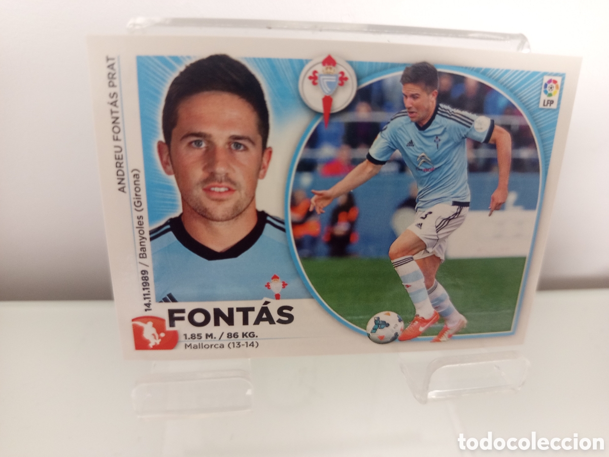 Cromos de F&uacute;tbol: ❇️ CROMO ⚽ FONT&Aacute;S CELTA DE VIGO 14 15 2014 2015 ESTE PANINI SIN PEGAR ❇️