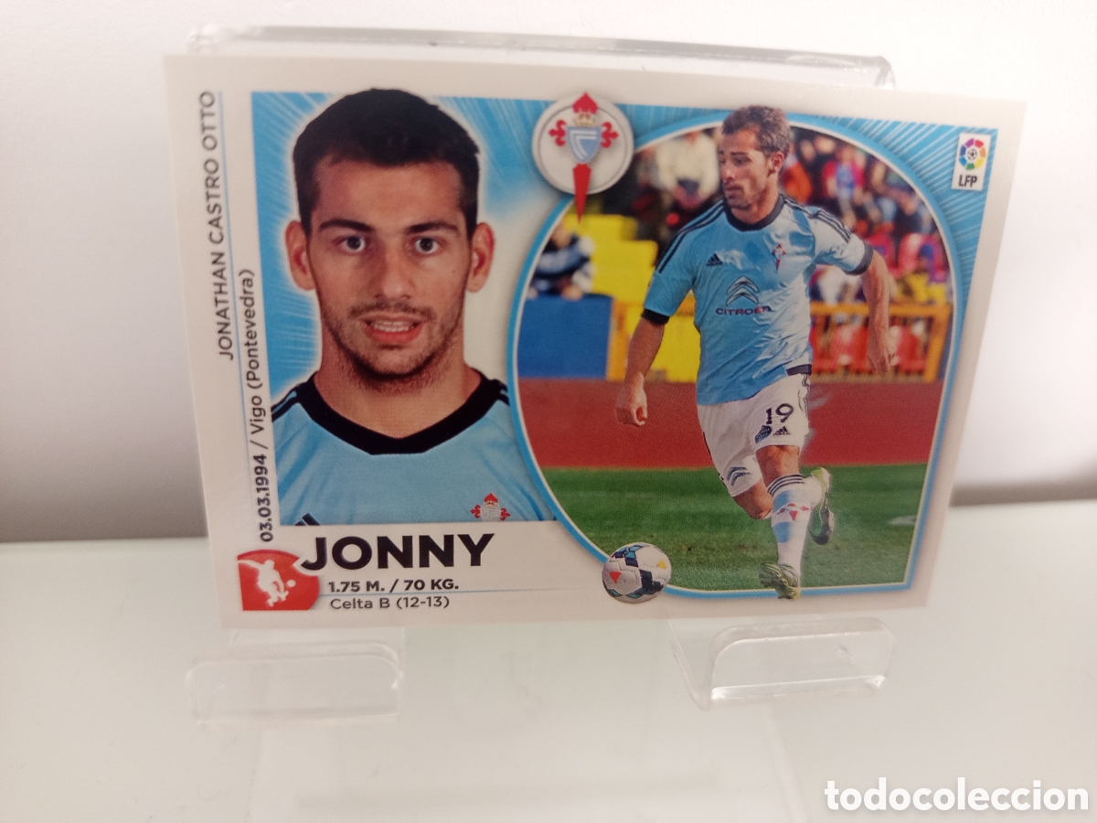 Cromos de F&uacute;tbol: ❇️ CROMO ⚽ JONNY CELTA DE VIGO 14 15 2014 2015 ESTE PANINI SIN PEGAR ❇️
