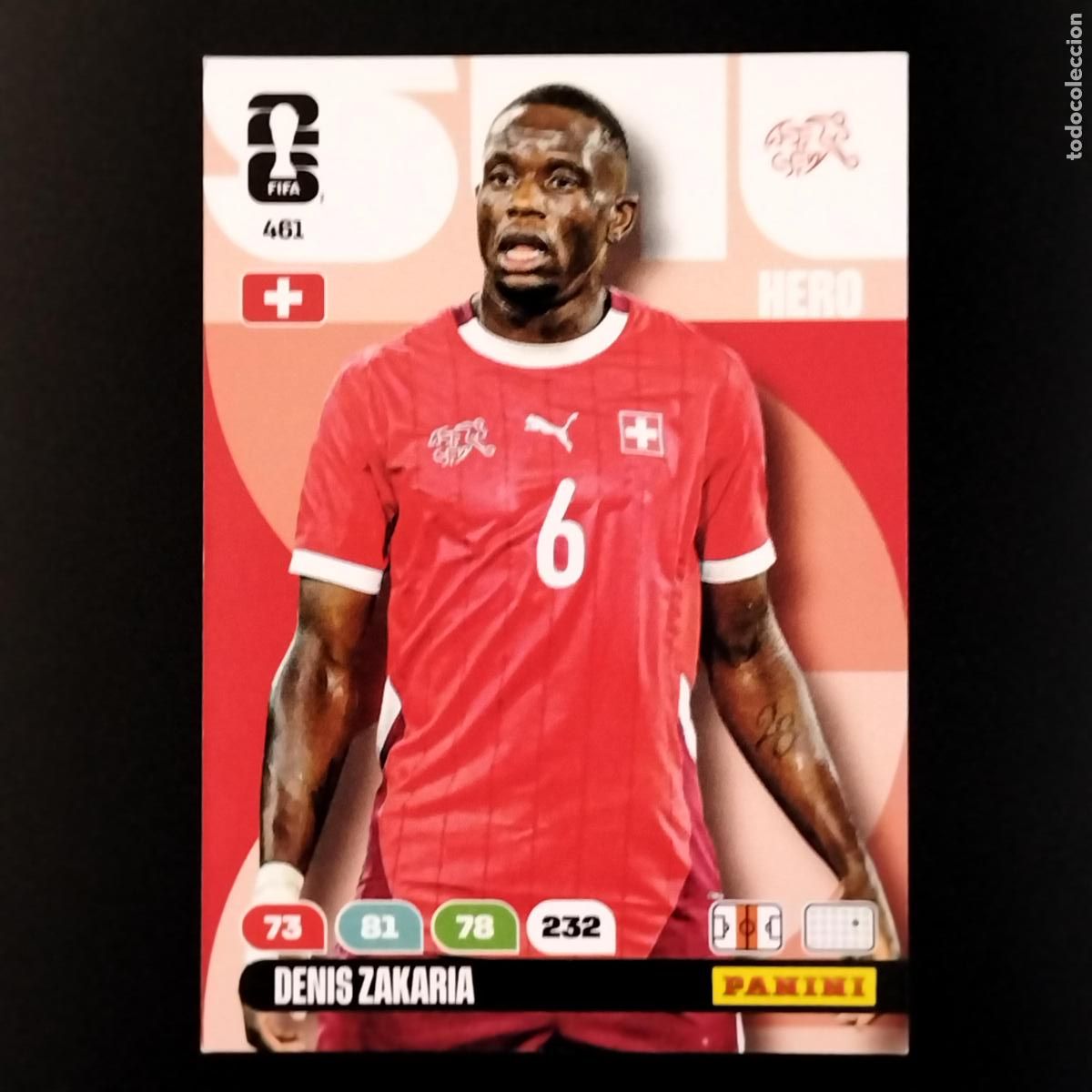 Cromos de F&uacute;tbol: 461 DENIS ZAKARIA SUIZA CROMOS ADRENALYN XL MUNDIAL 26 2026 FIFA WORLD CUP PANINI