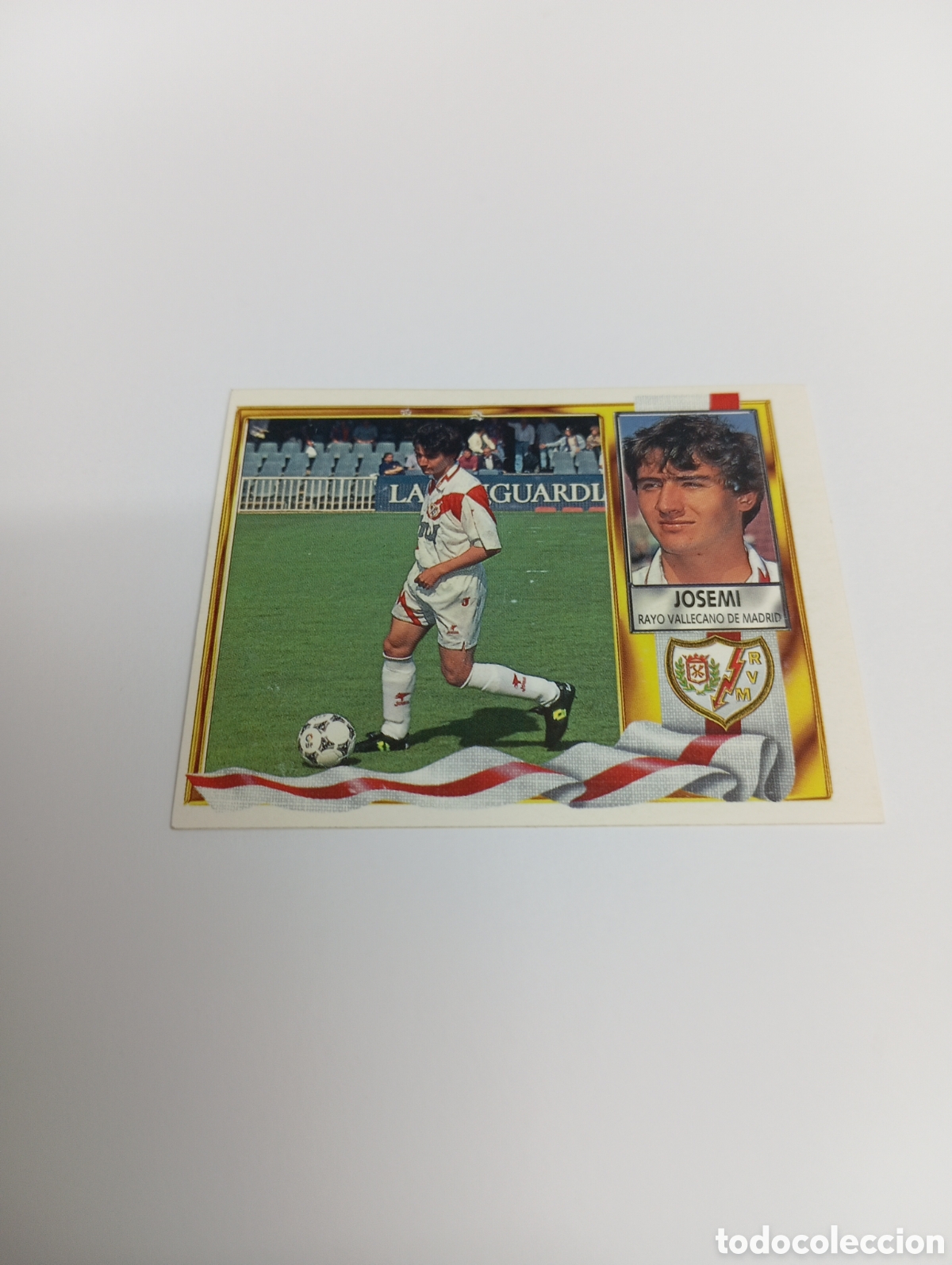 Cromos de F&uacute;tbol: JOSEMI Rayo Vallecano Liga Este 1995 1996 NUEVO SIN PEGAR PANINI 95 96