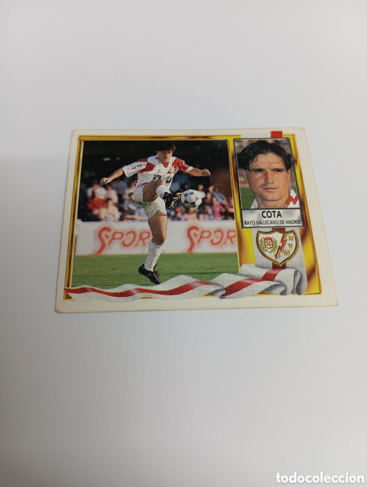 Cromos de F&uacute;tbol: COTA Rayo Vallecano Liga Este 1995 1996 NUEVO SIN PEGAR PANINI 95 96