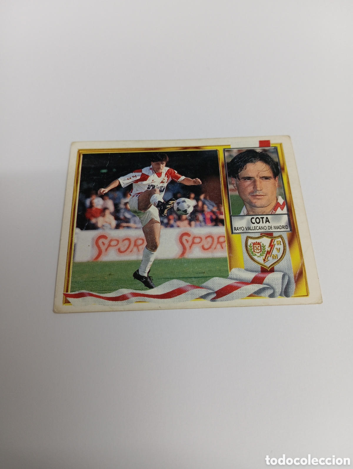 Cromos de F&uacute;tbol: COTA Rayo Vallecano Liga Este 1995 1996 NUEVO SIN PEGAR PANINI 95 96