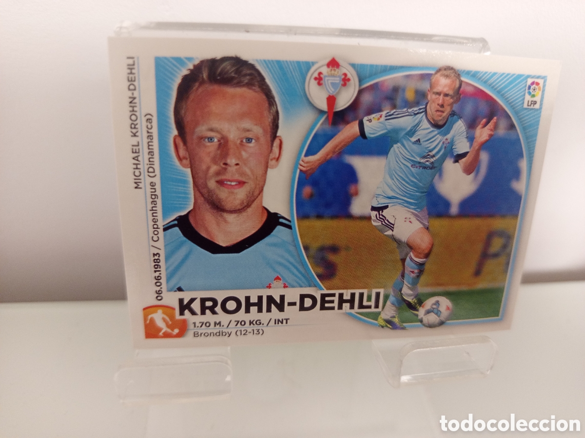 Cromos de F&uacute;tbol: ❇️ CROMO ⚽ KRHON DEHLI CELTA DE VIGO 14 15 2014 2015 ESTE PANINI SIN PEGAR ❇️