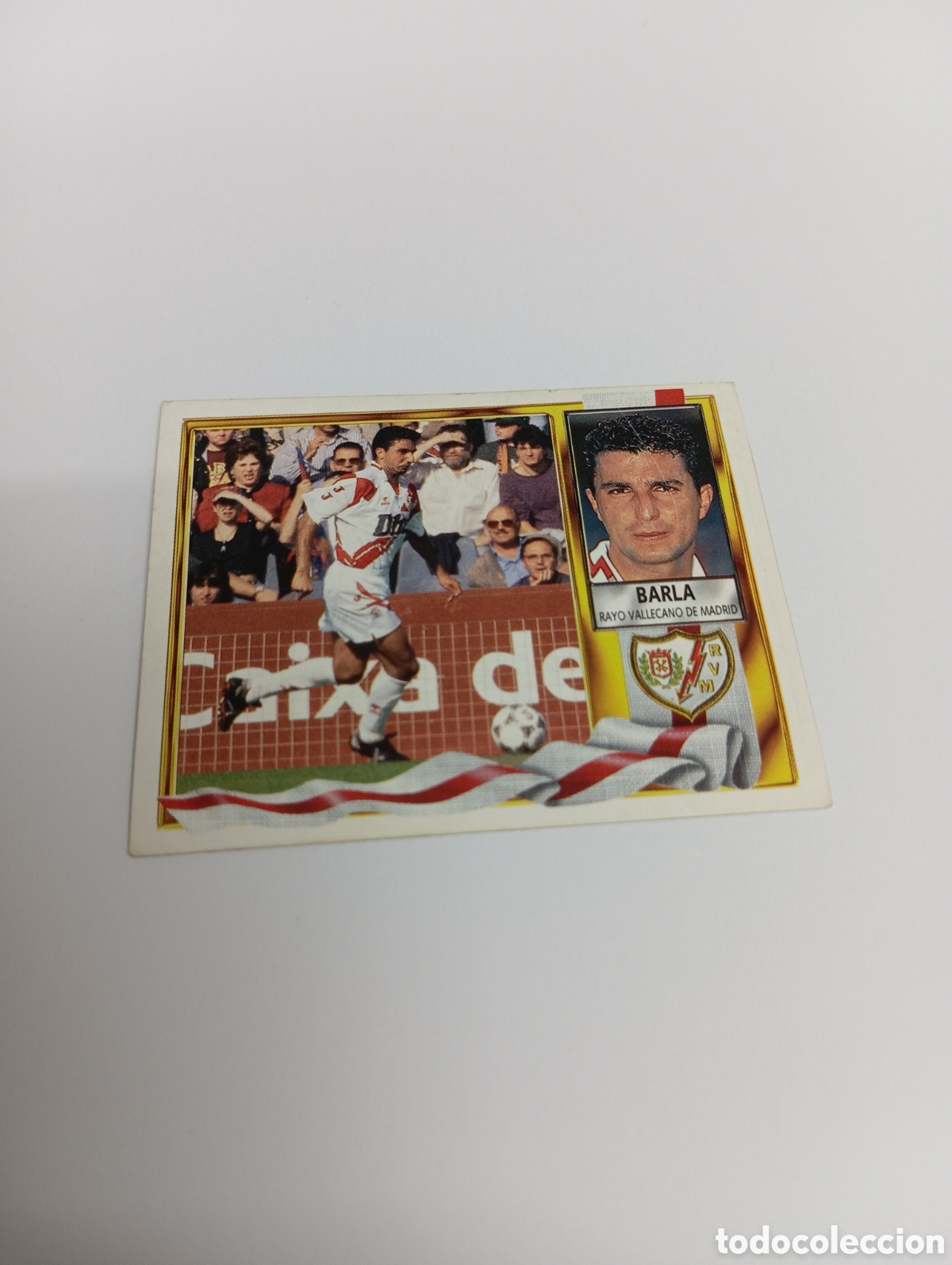 Cromos de F&uacute;tbol: BARLA Rayo Vallecano Liga Este 1995 1996 NUEVO SIN PEGAR PANINI 95 96