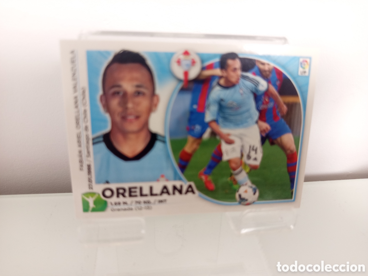 Cromos de F&uacute;tbol: ❇️ CROMO ⚽ ORELLANA CELTA DE VIGO 14 15 2014 2015 ESTE PANINI SIN PEGAR ❇️
