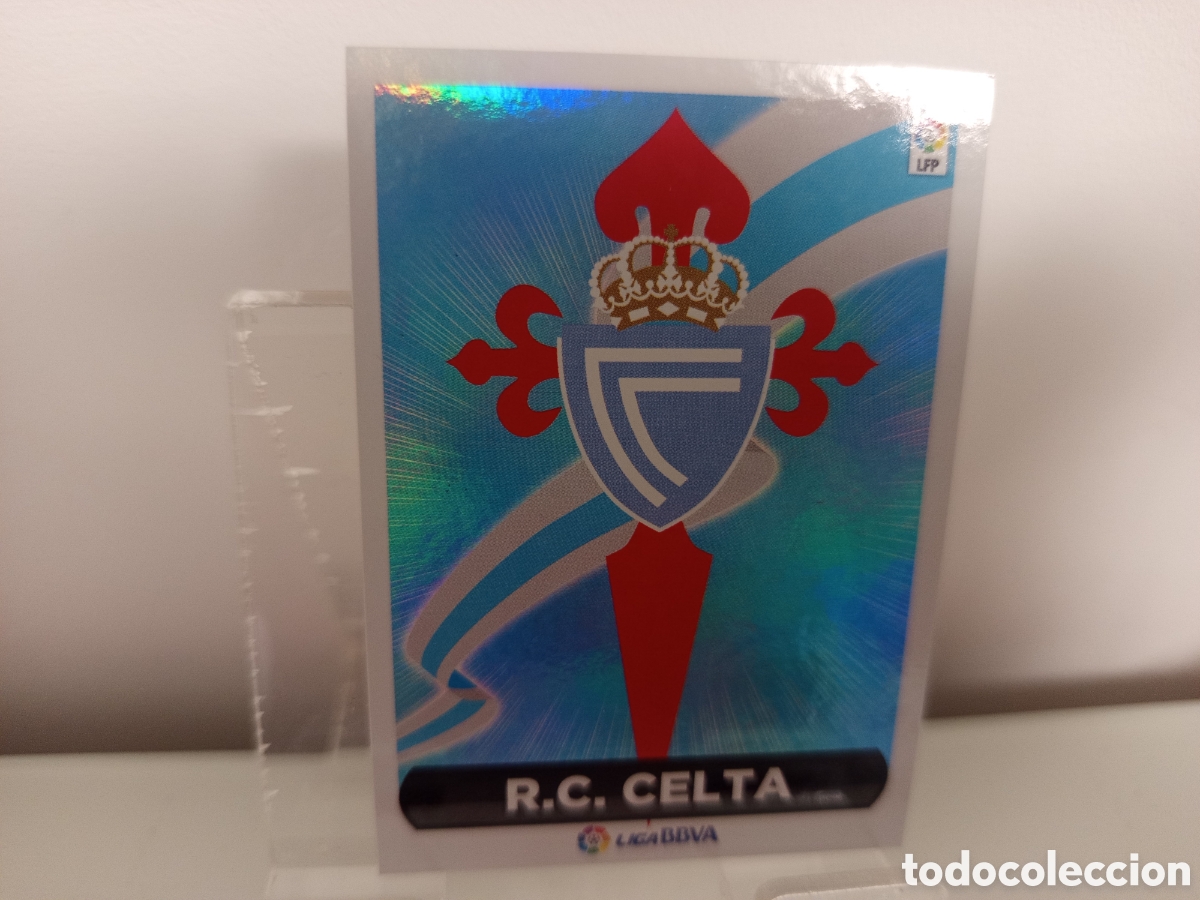 Cromos de F&uacute;tbol: ❇️ CROMO ⚽ ESCUDO CELTA DE VIGO 14 15 2014 2015 ESTE PANINI SIN PEGAR ❇️