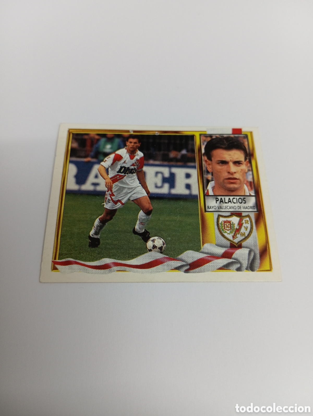 Cromos de F&uacute;tbol: PALACIOS Rayo Vallecano Liga Este 1995 1996 NUEVO SIN PEGAR PANINI 95 96
