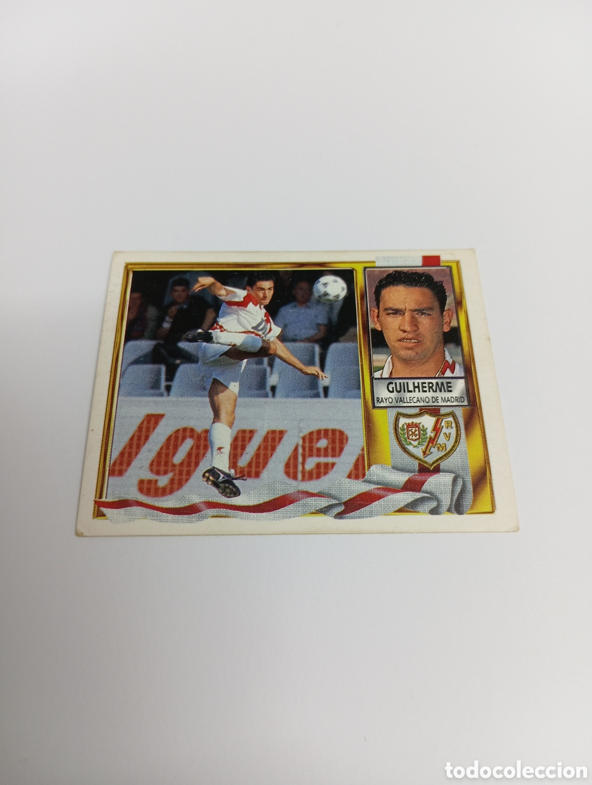 Cromos de F&uacute;tbol: GUILHERME Rayo Vallecano Liga Este 1995 1996 NUEVO SIN PEGAR PANINI 95 96