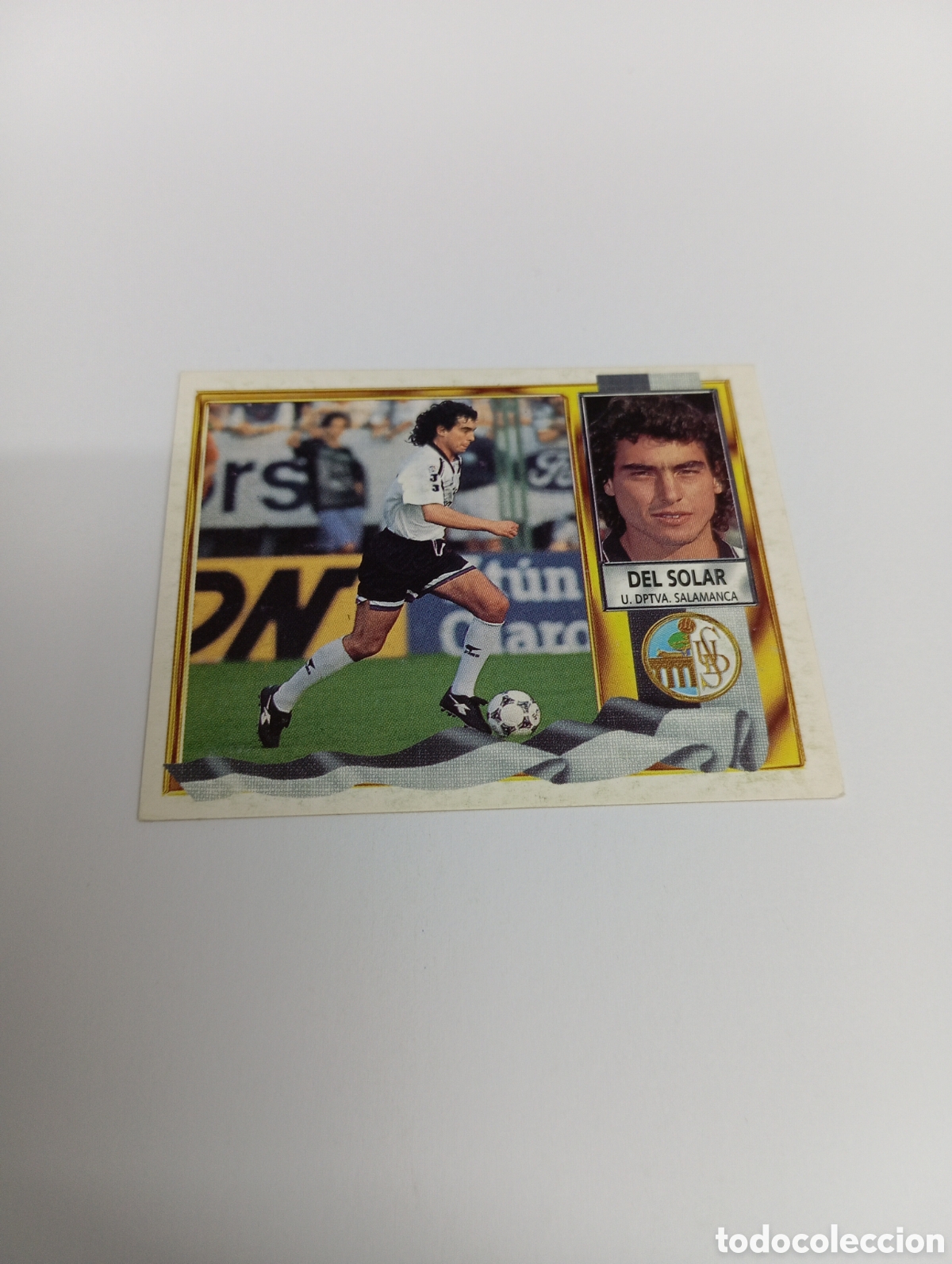 Cromos de F&uacute;tbol: DEL SOLAR COLOCA Salamanca Liga Este 1995 1996 NUEVO SIN PEGAR PANINI 95 96