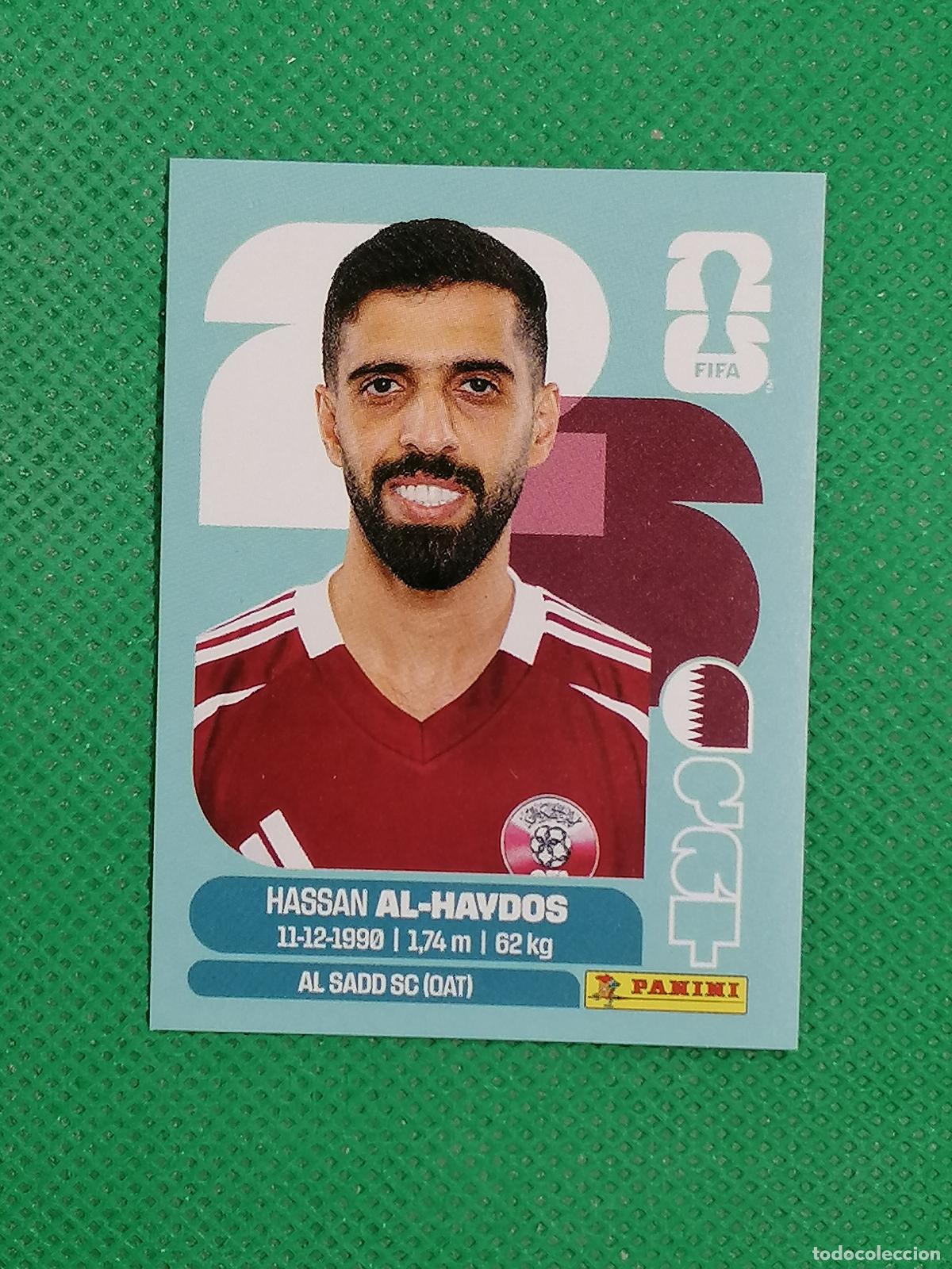 Cromos de F&uacute;tbol: QAT 16 QAT16 HASSAM AL-HAYDOS QATAR ⚽ PANINI FIFA MUNDIAL WORLD CUP 26 2026 STICKER ⚽
