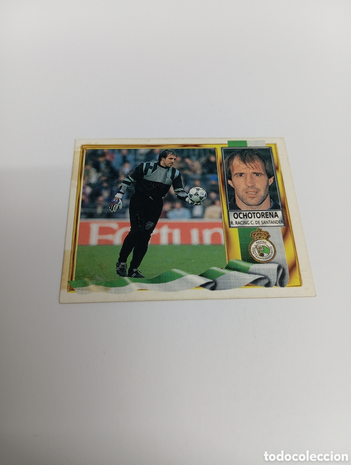 Cromos de F&uacute;tbol: OCHOTORENA COLOCA Racing de Santander Liga Este 1995 1996 NUEVO SIN PEGAR PANINI 95 96