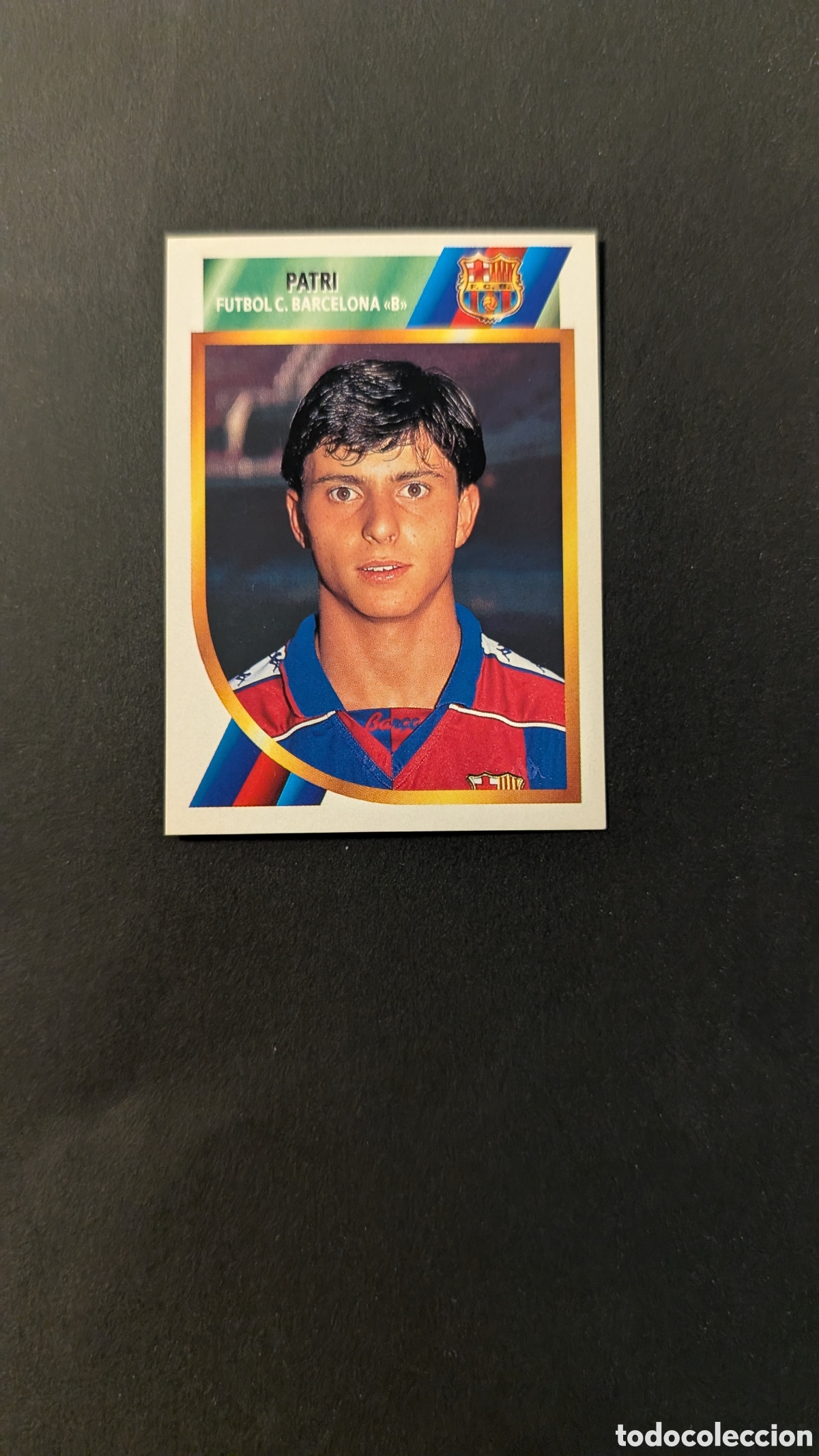 Football Stickers: PATRI BARCELONA B 2 SEGUNDA DIVISION LIGA ESTE 1994/95 94 95 NUNCA PEGADO