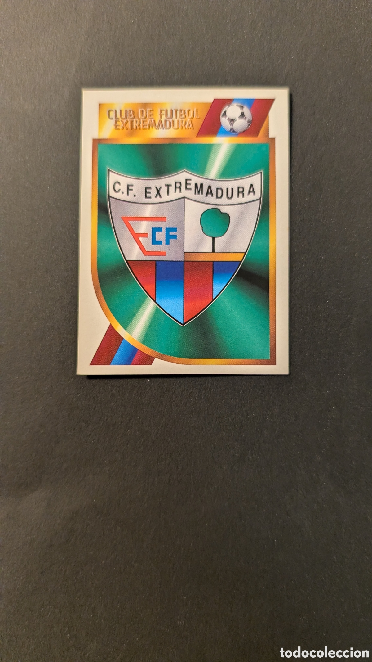 Football Stickers: ESCUDO EXTREMADURA 2 SEGUNDA DIVISION LIGA ESTE 1994/95 94 95 NUNCA PEGADO