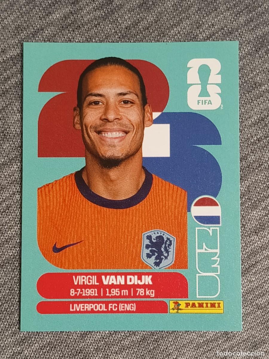Cromos de F&uacute;tbol: VAN DIJK NED 3 STICKER MUNDIAL 2026 PANINI FIFA WORLD CUP NUEVO