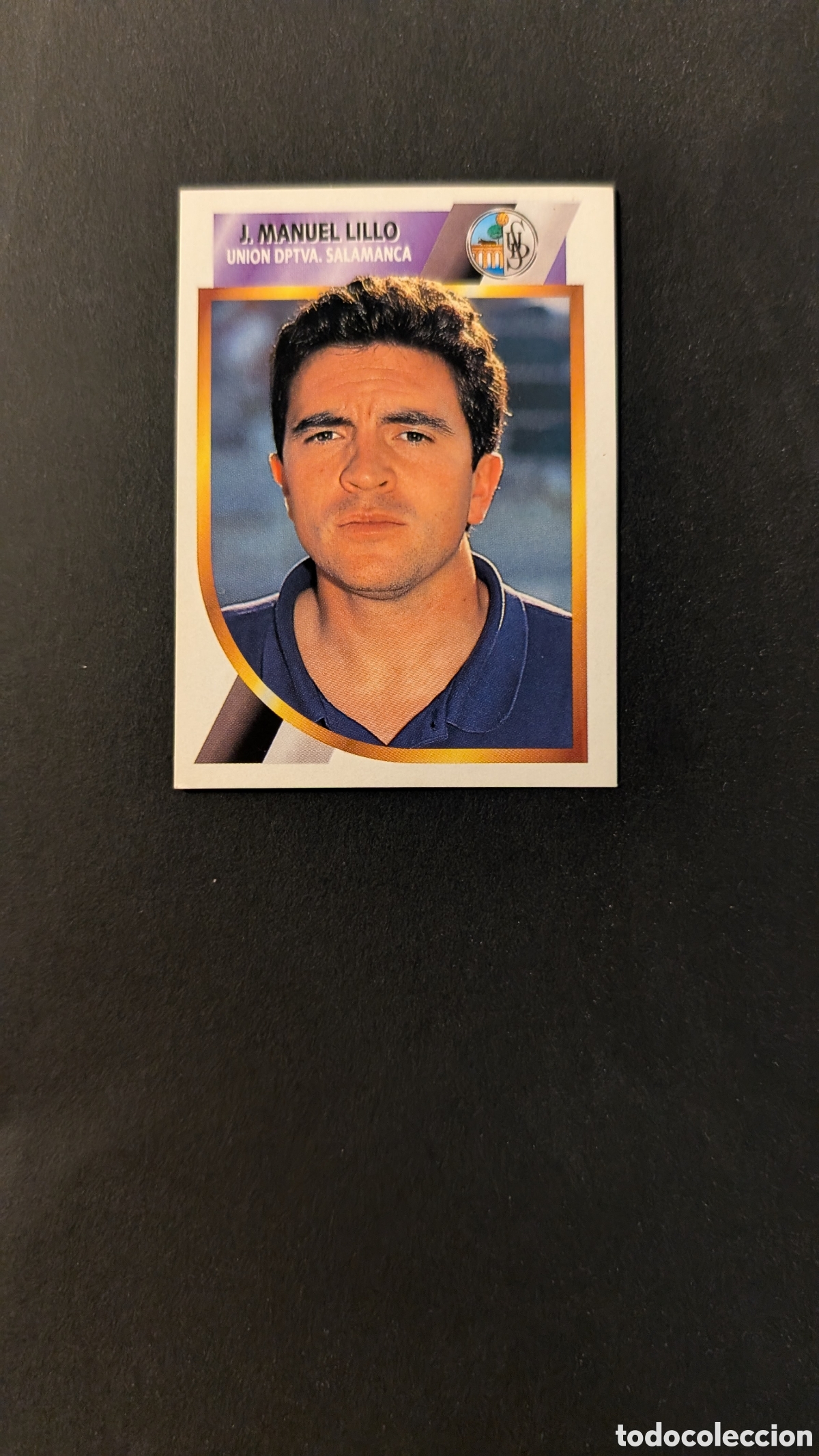 Cromos de Futebol: JUAN MANUEL LILLO ENTRENADOR SALAMANCA 2 SEGUNDA DIVISION LIGA ESTE 1994/95 94 95 NUNCA PEGADO
