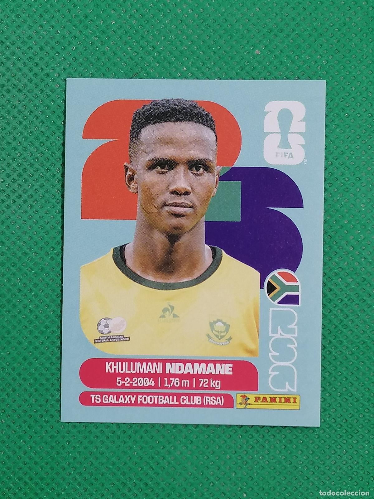 Cromos de F&uacute;tbol: RSA 7 RSA7 KHULUMANI NDAMANE SUDAFRICA ⚽ PANINI FIFA MUNDIAL WORLD CUP 26 2026 STICKER ⚽