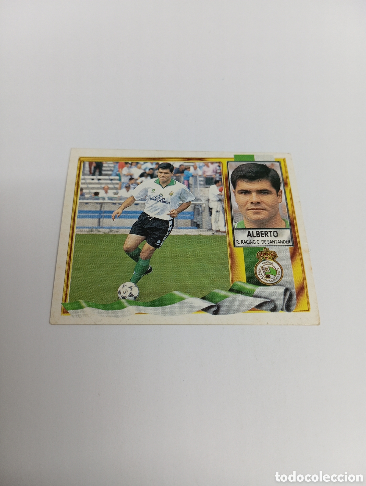 Cromos de F&uacute;tbol: ALBERTO Racing de Santander Liga Este 1995 1996 NUEVO SIN PEGAR PANINI 95 96