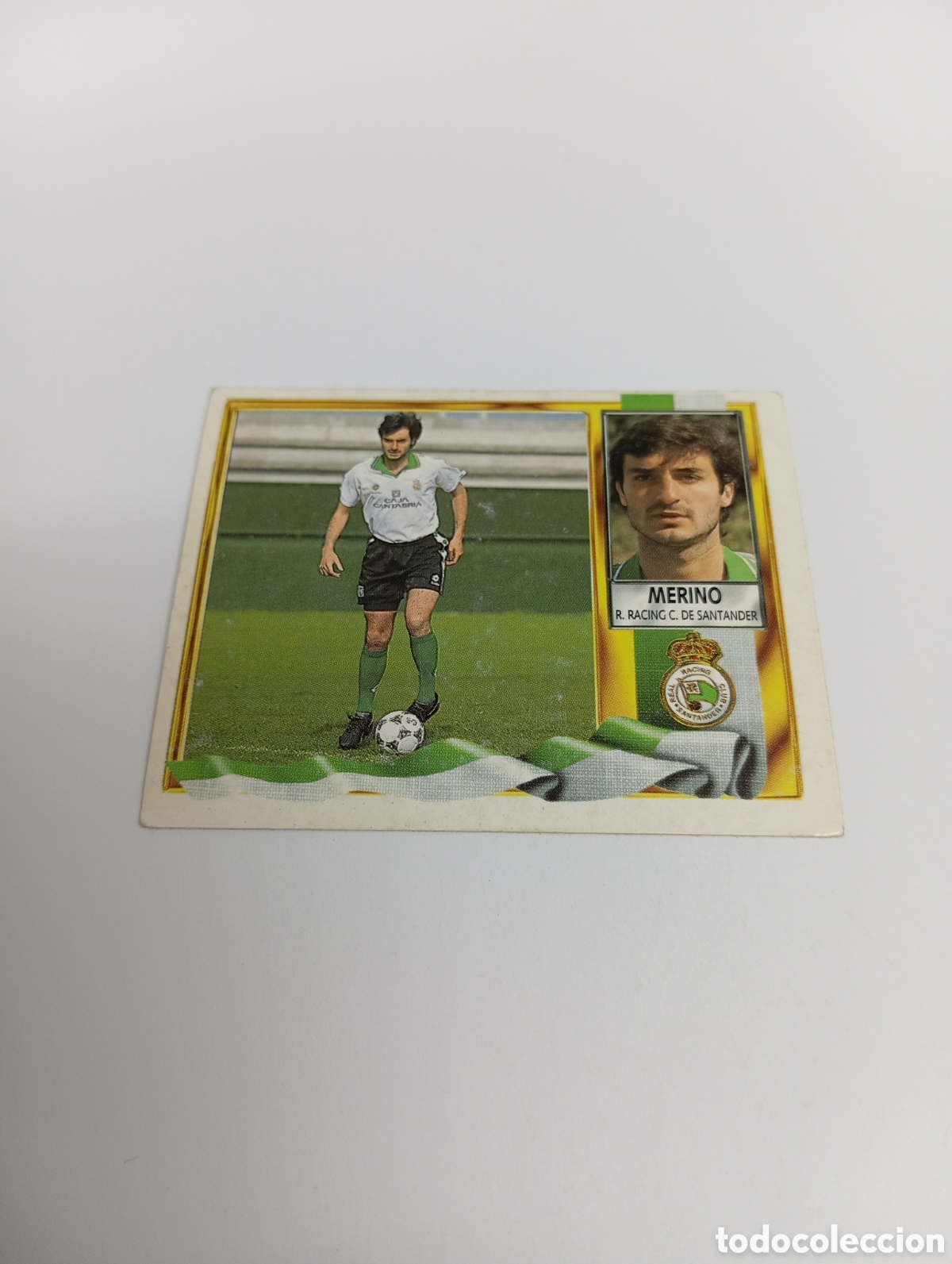 Cromos de F&uacute;tbol: MERINO Racing de Santander Liga Este 1995 1996 NUEVO SIN PEGAR PANINI 95 96