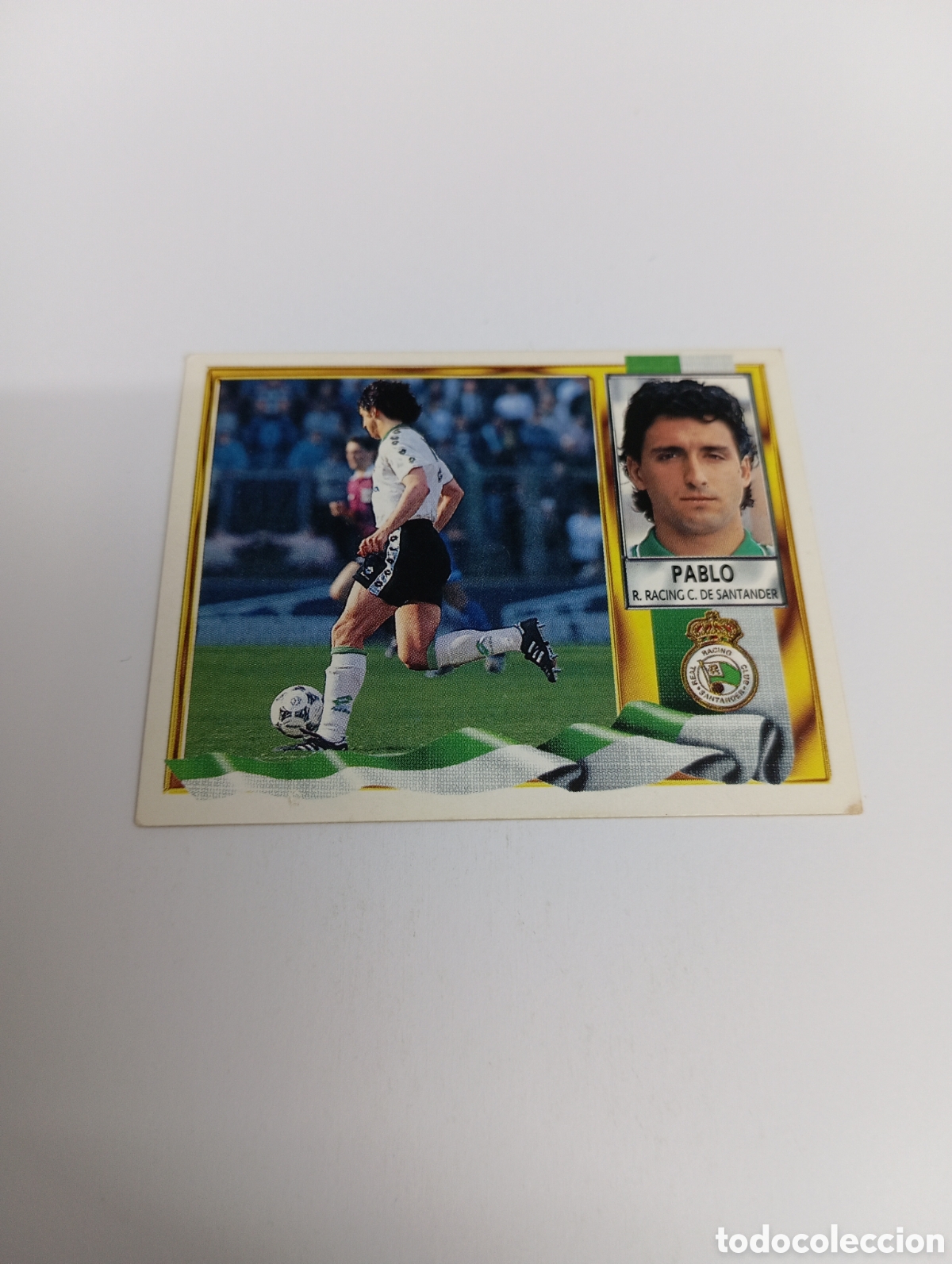 Cromos de F&uacute;tbol: PABLO Racing de Santander Liga Este 1995 1996 NUEVO SIN PEGAR PANINI 95 96