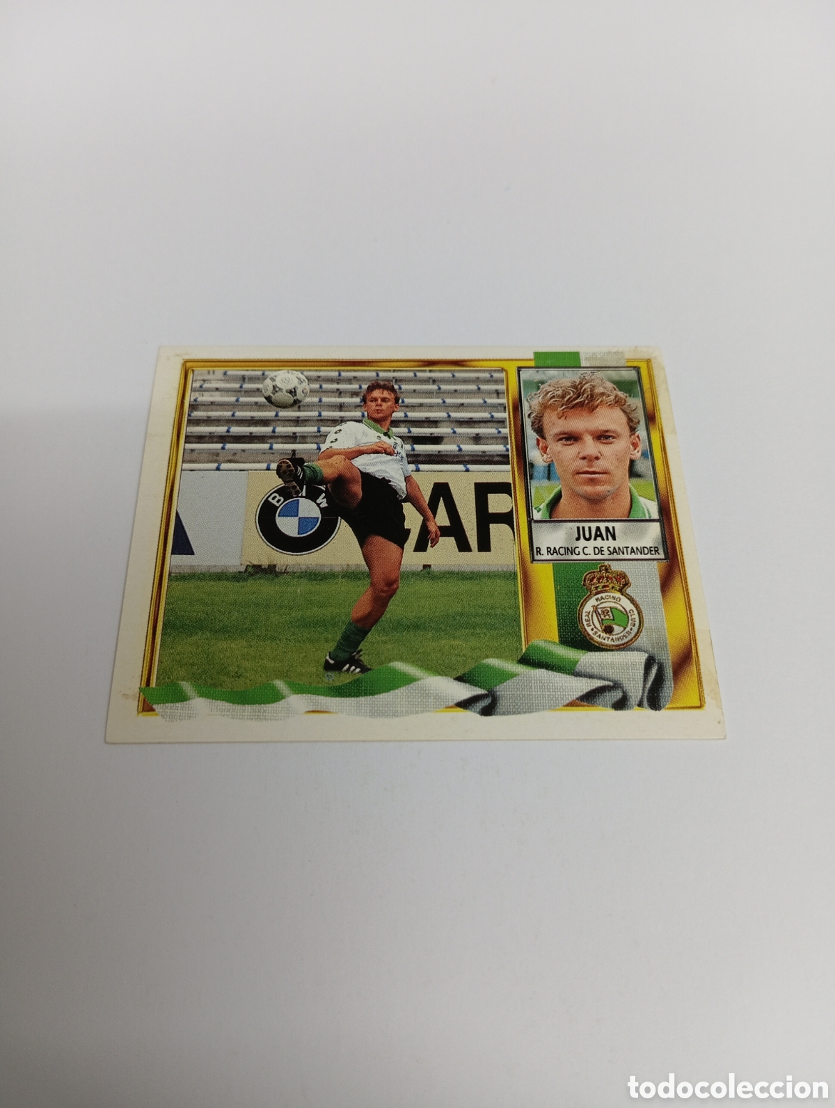 Cromos de F&uacute;tbol: JUAN Racing de Santander Liga Este 1995 1996 NUEVO SIN PEGAR PANINI 95 96
