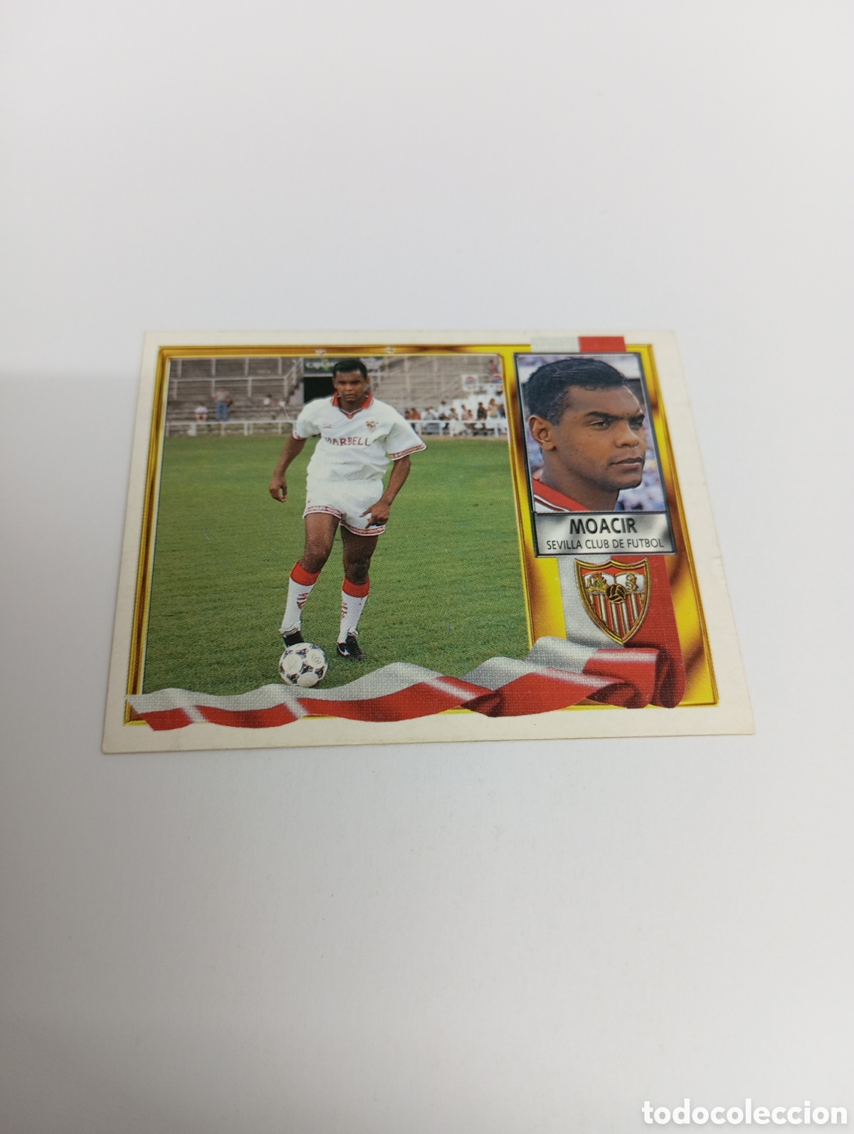 Cromos de F&uacute;tbol: MOACIR Sevilla Liga Este 1995 1996 NUEVO SIN PEGAR PANINI 95 96