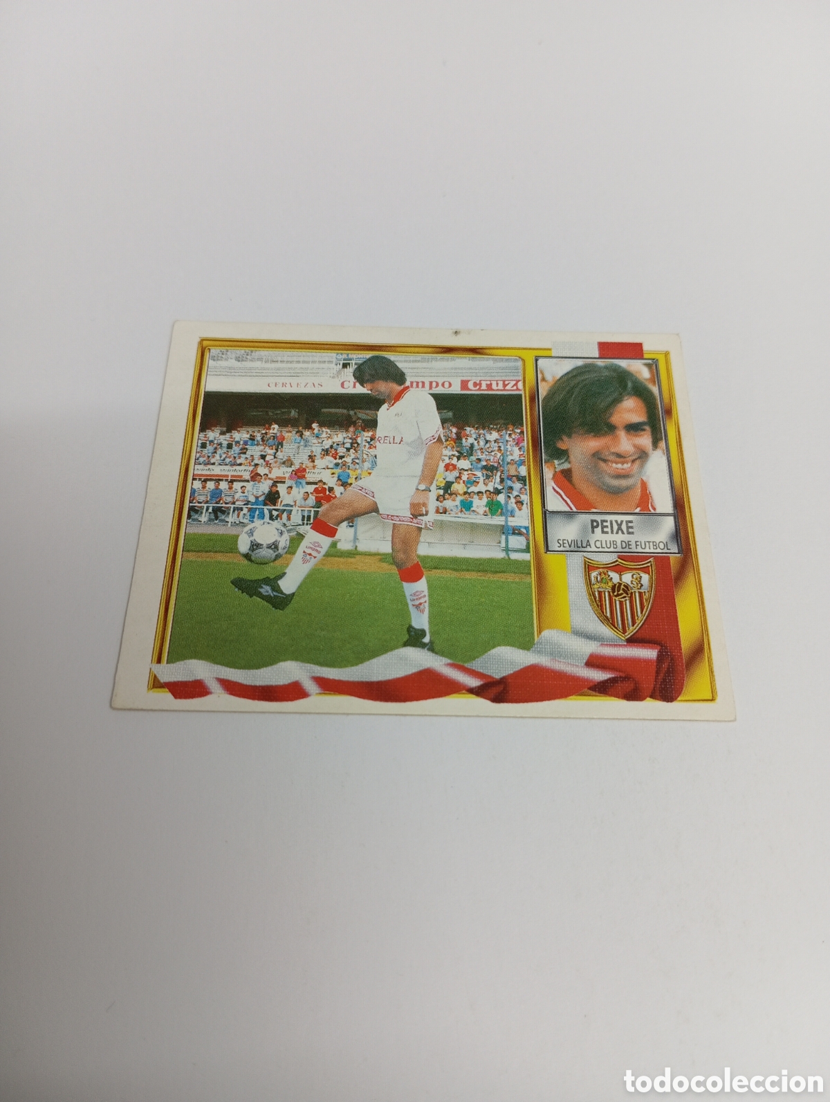 Cromos de F&uacute;tbol: PEIXE Sevilla Liga Este 1995 1996 NUEVO SIN PEGAR PANINI 95 96