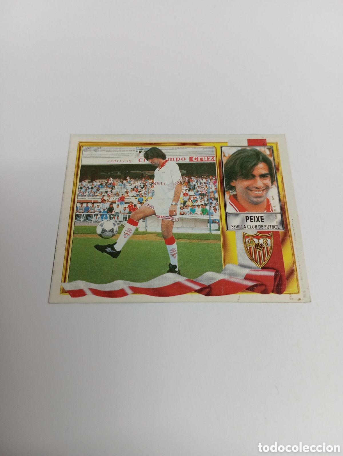 Cromos de F&uacute;tbol: PEIXE Sevilla Liga Este 1995 1996 Recuperado PANINI 95 96