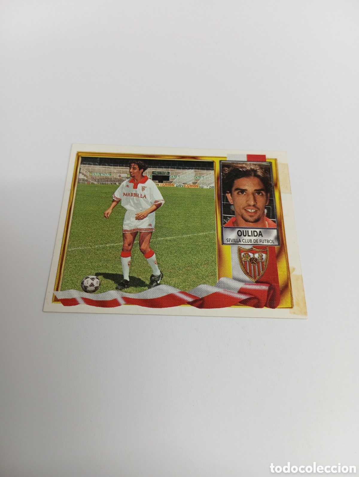 Cromos de F&uacute;tbol: OULIDA Sevilla Liga Este 1995 1996 NUEVO SIN PEGAR PANINI 95 96