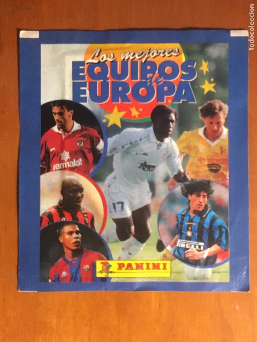 Fu&szlig;ball-Sticker: los mejores equipos de europa panini SOBRE DE CROMOS SIN ABRIR