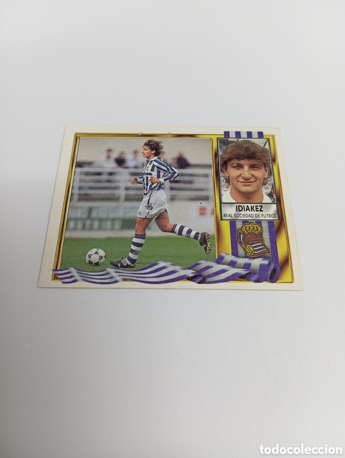 Cromos de F&uacute;tbol: IDIAKEZ Real Sociedad Liga Este 1995 1996 NUEVO SIN PEGAR PANINI 95 96