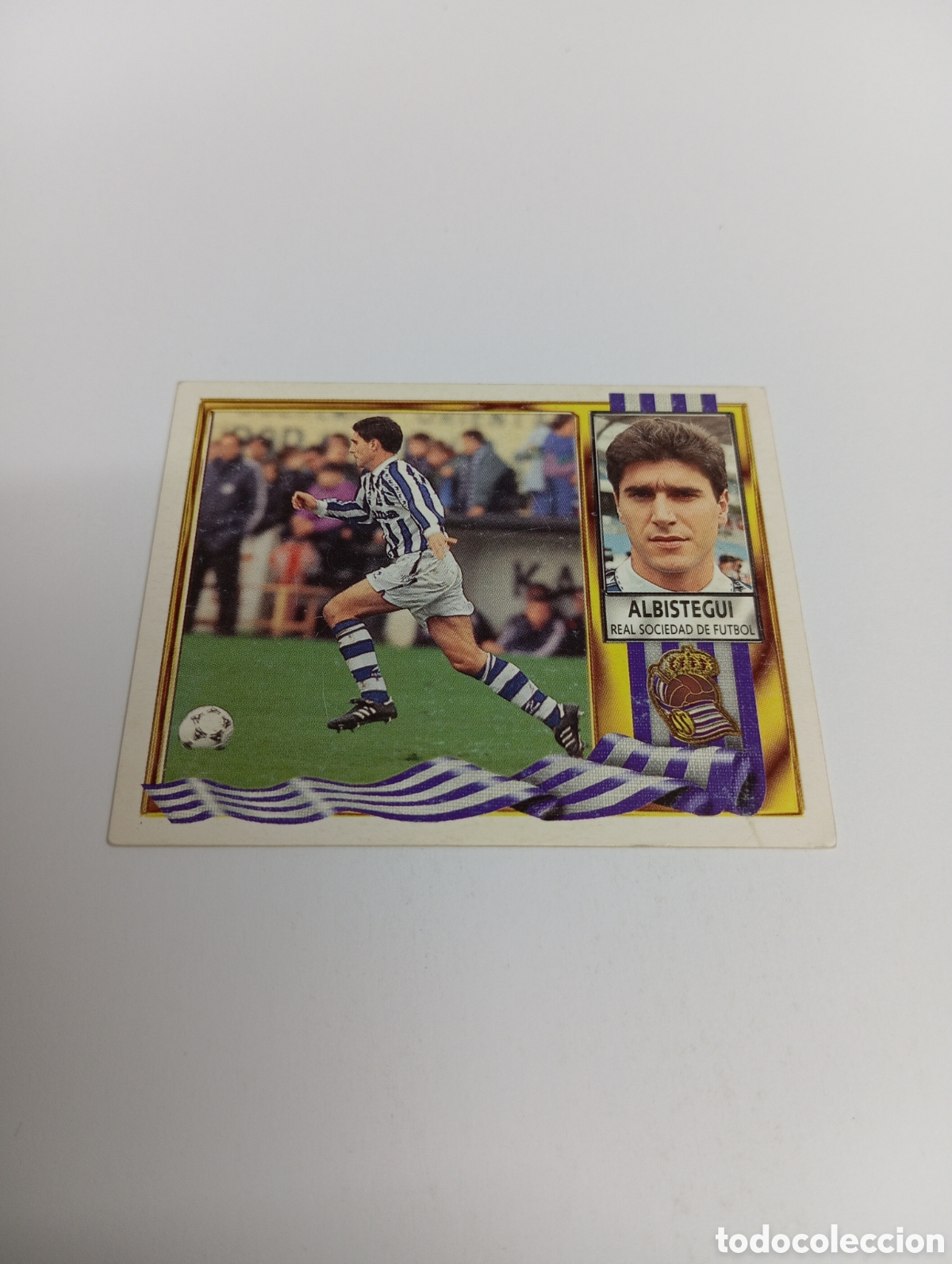 Cromos de F&uacute;tbol: ALBISTEGUI Real Sociedad Liga Este 1995 1996 NUEVO SIN PEGAR PANINI 95 96