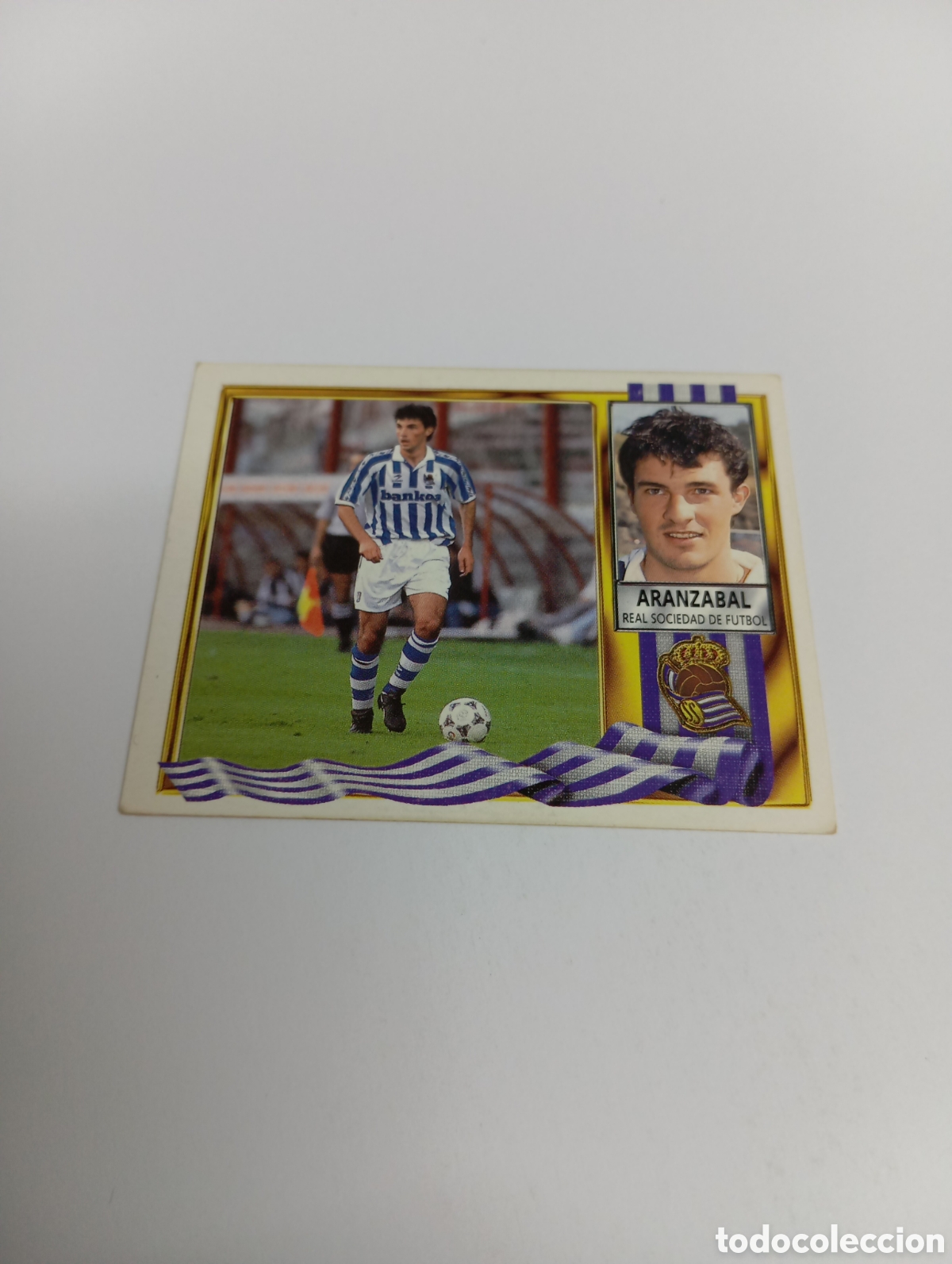 Cromos de F&uacute;tbol: ARANZABAL Real Sociedad Liga Este 1995 1996 NUEVO SIN PEGAR PANINI 95 96