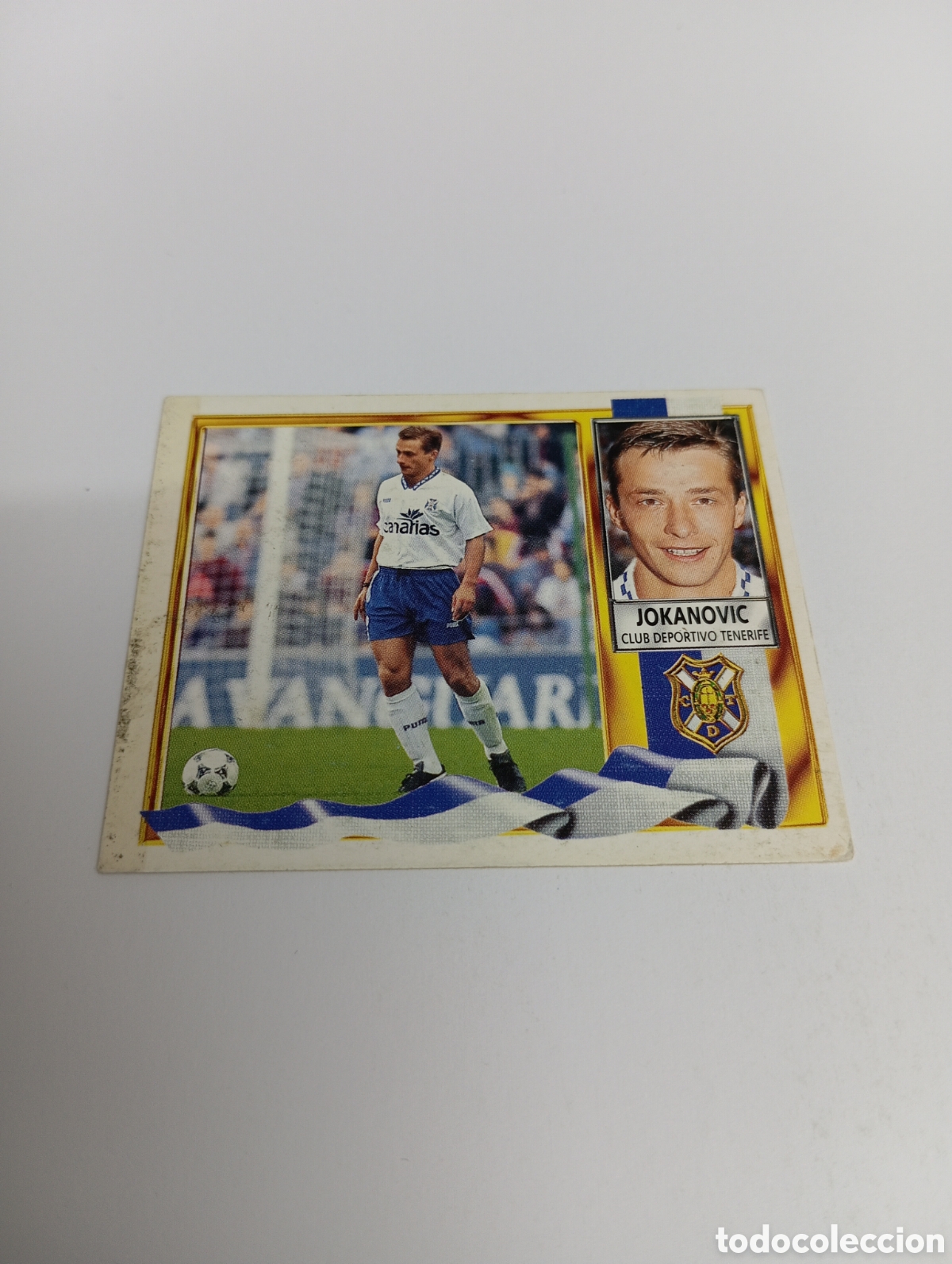 Cromos de F&uacute;tbol: JOKANOVIC COLOCA Tenerife Liga Este 1995 1996 NUEVO SIN PEGAR PANINI 95 96