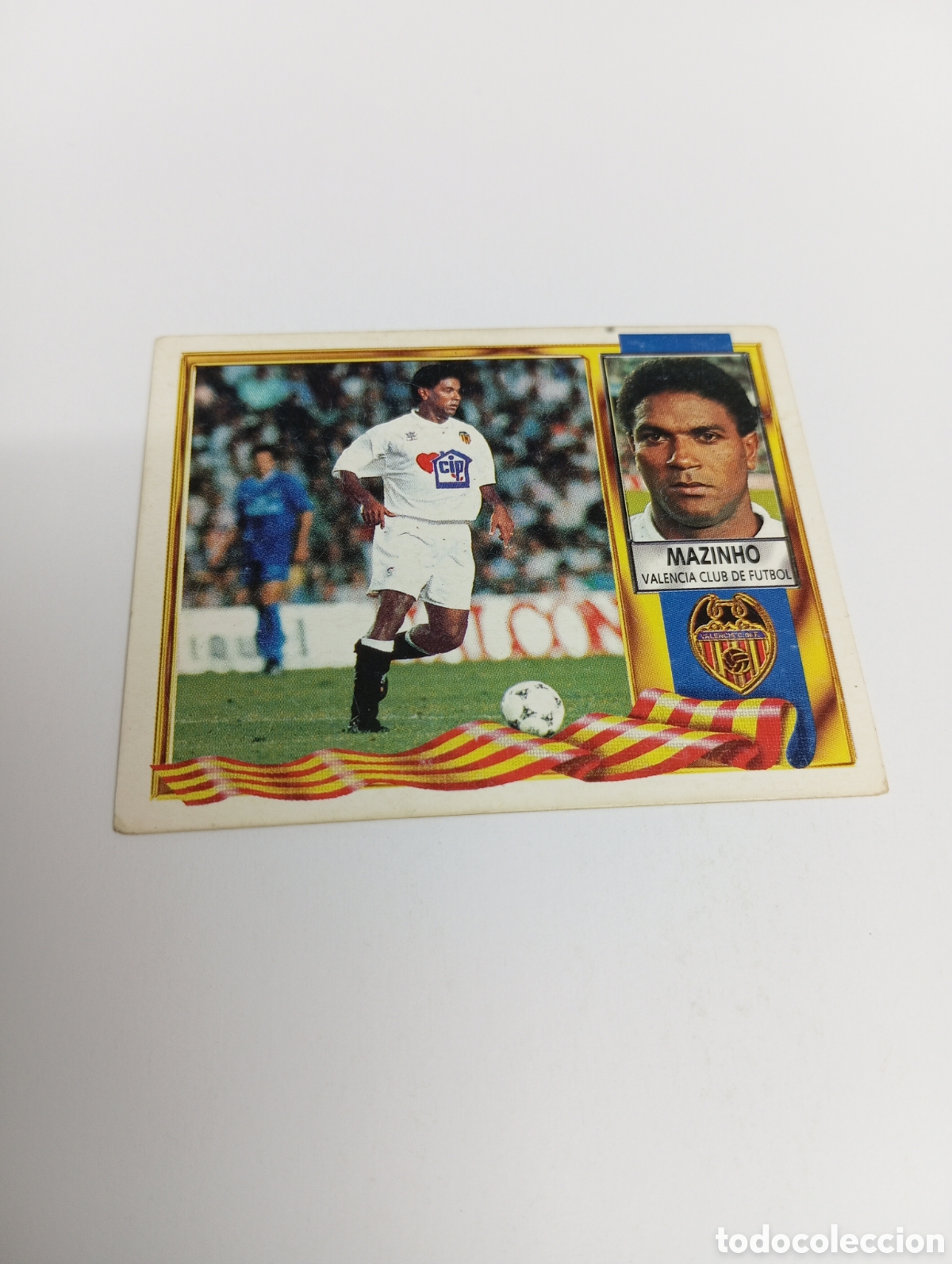 Cromos de F&uacute;tbol: MAZINHO Valencia Liga Este 1995 1996 NUEVO SIN PEGAR PANINI 95 96