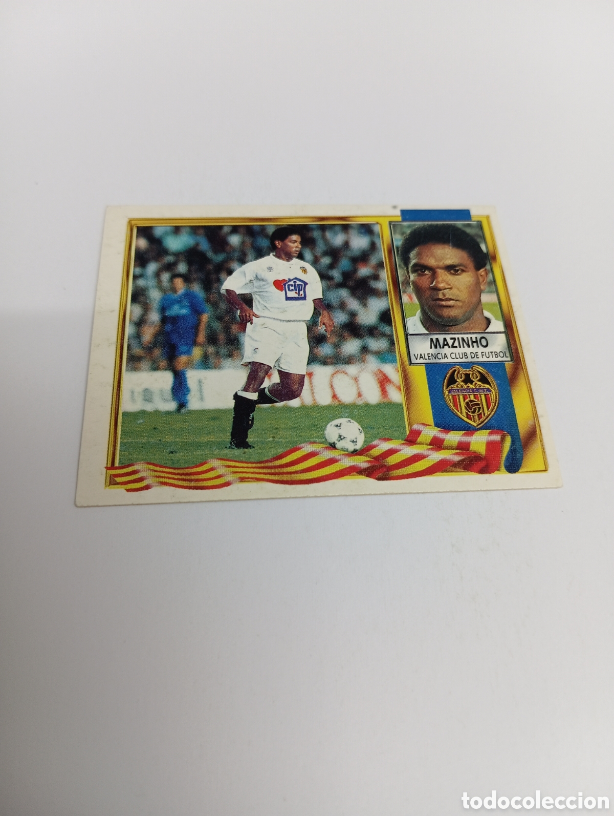 Cromos de F&uacute;tbol: MAZINHO Valencia Liga Este 1995 1996 NUEVO SIN PEGAR PANINI 95 96