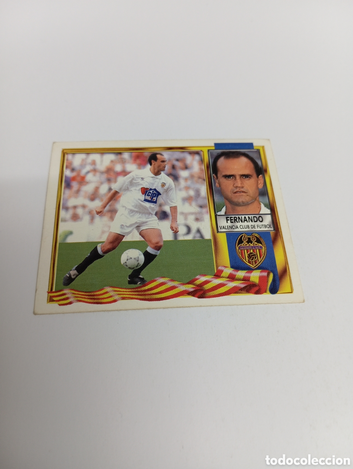 Cromos de F&uacute;tbol: FERNANDO Valencia Liga Este 1995 1996 NUEVO SIN PEGAR PANINI 95 96