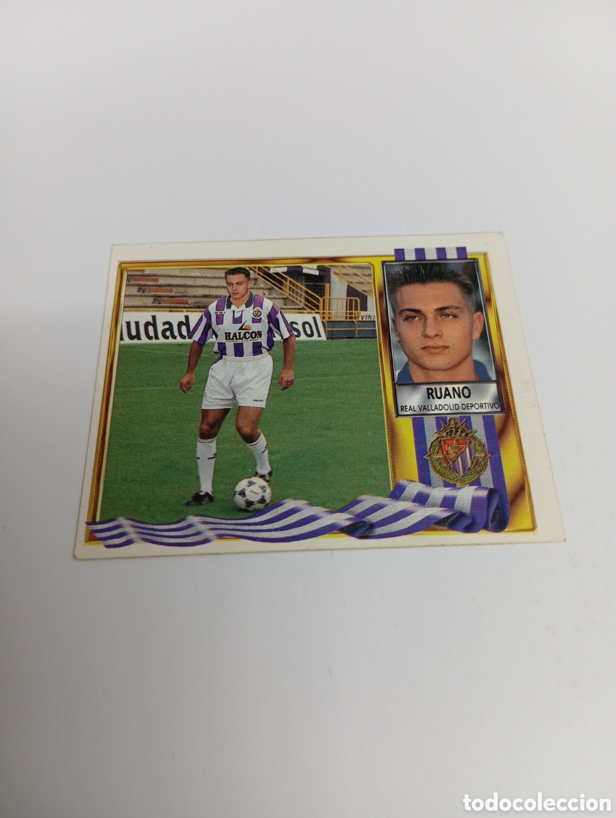 Cromos de F&uacute;tbol: RUANO Valladolid Liga Este 1995 1996 NUEVO SIN PEGAR PANINI 95 96