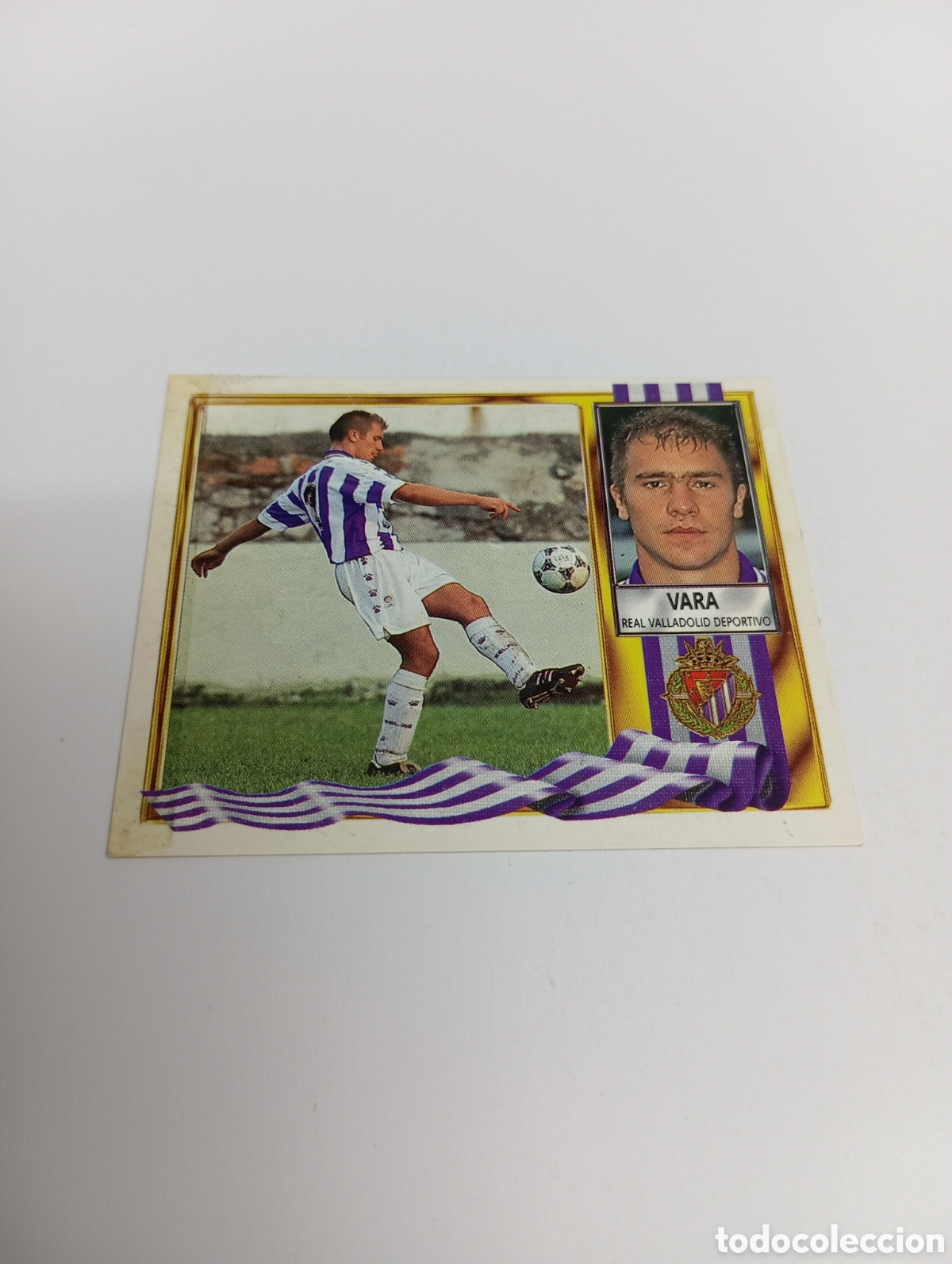Cromos de F&uacute;tbol: VARA COLOCA Valladolid Liga Este 1995 1996 NUEVO SIN PEGAR PANINI 95 96