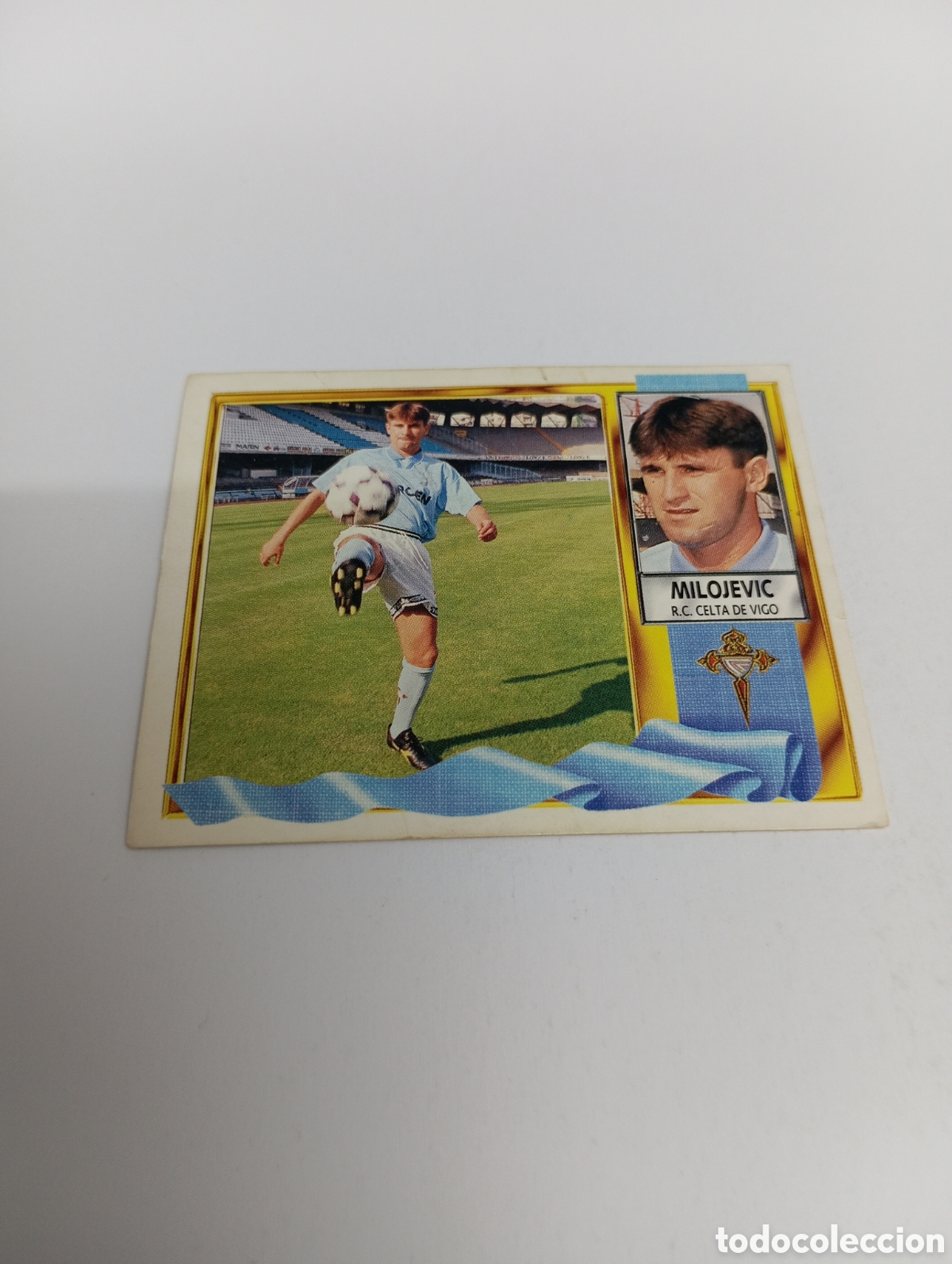 Cromos de F&uacute;tbol: FICHAJE 1 MILOJEVIC Liga Este 1995 1996 NUEVO SIN PEGAR PANINI 95 96