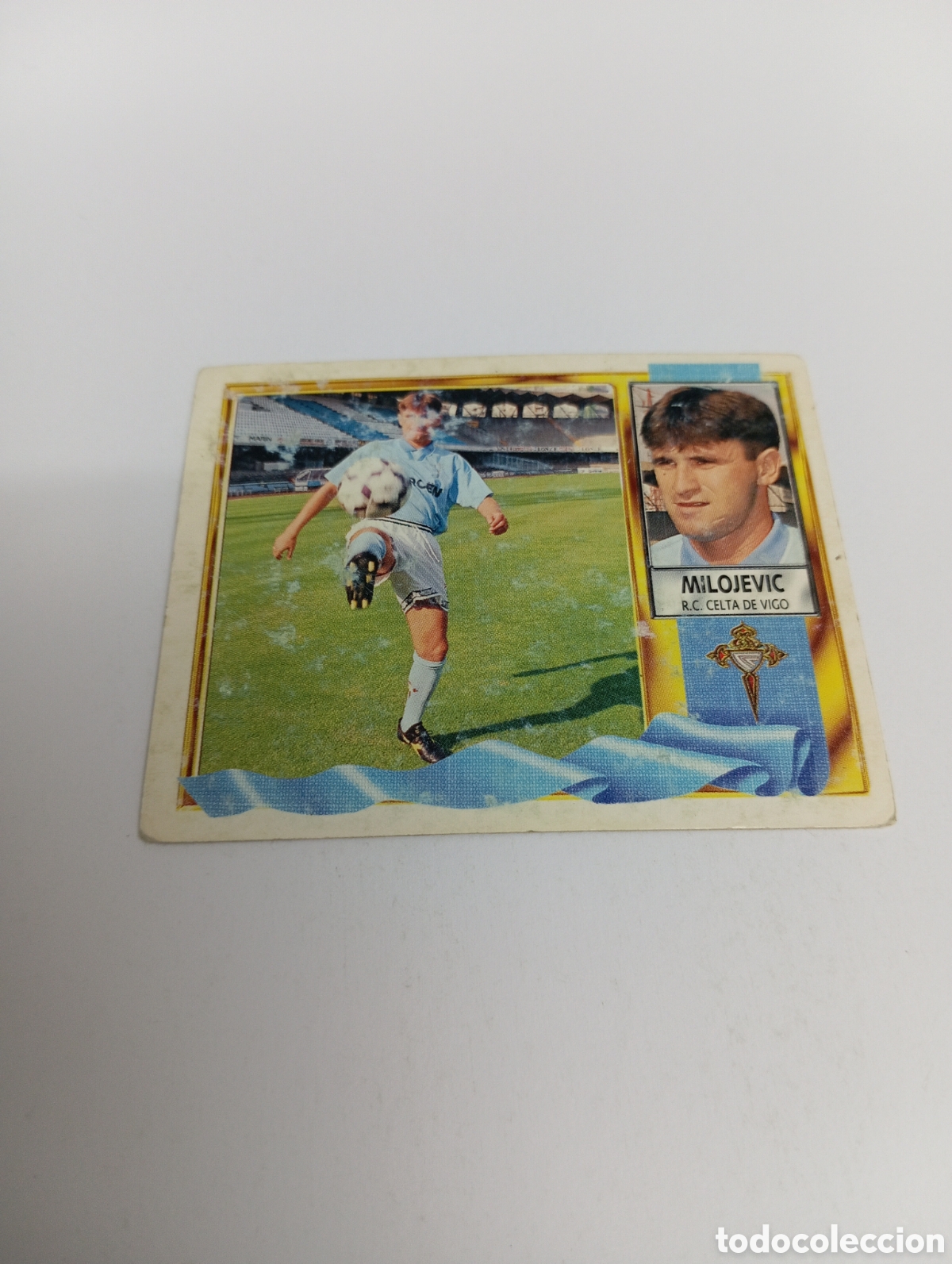 Cromos de F&uacute;tbol: FICHAJE 1 MILOJEVIC Liga Este 1995 1996 NUEVO SIN PEGAR PANINI 95 96